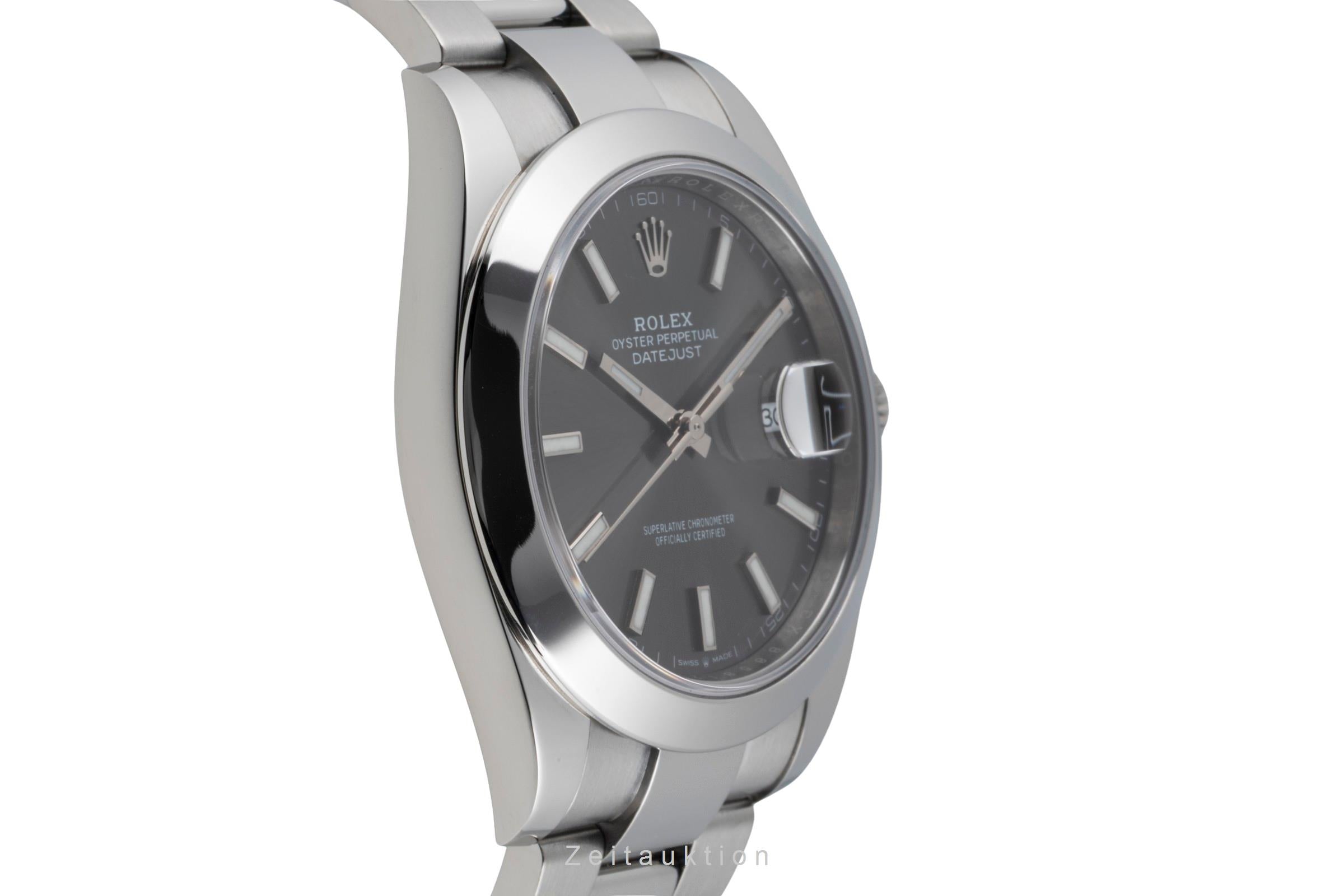 Rolex Datejust steel automatic men's watch 126300  [2604651]