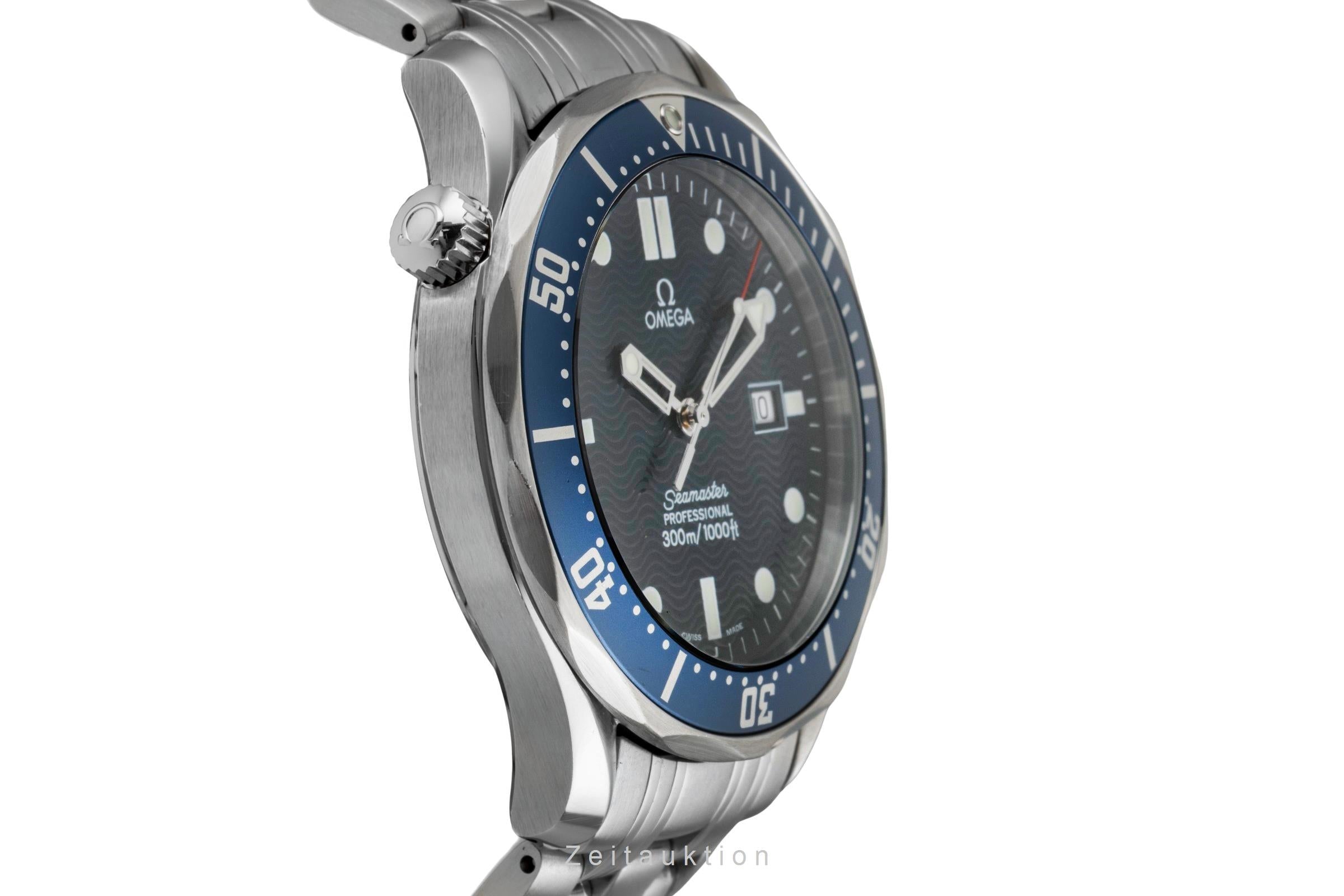 Omega Seamaster steel quartz men's watch 2221.80.00  [2604654]
