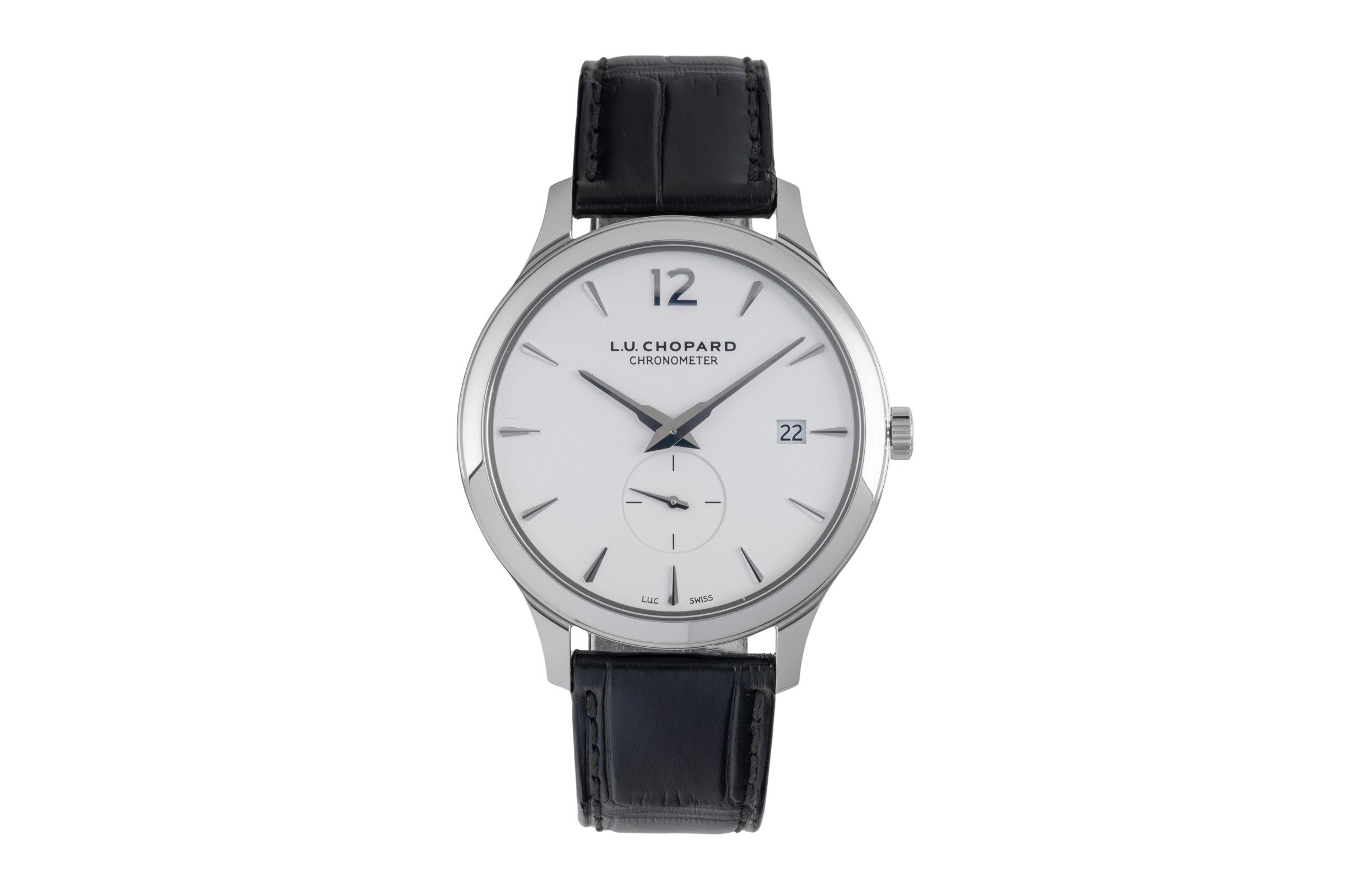 Chopard L.U.C. acero automático reloj para caballeros 168591-3001 LP: 10300EUR  [2604655]