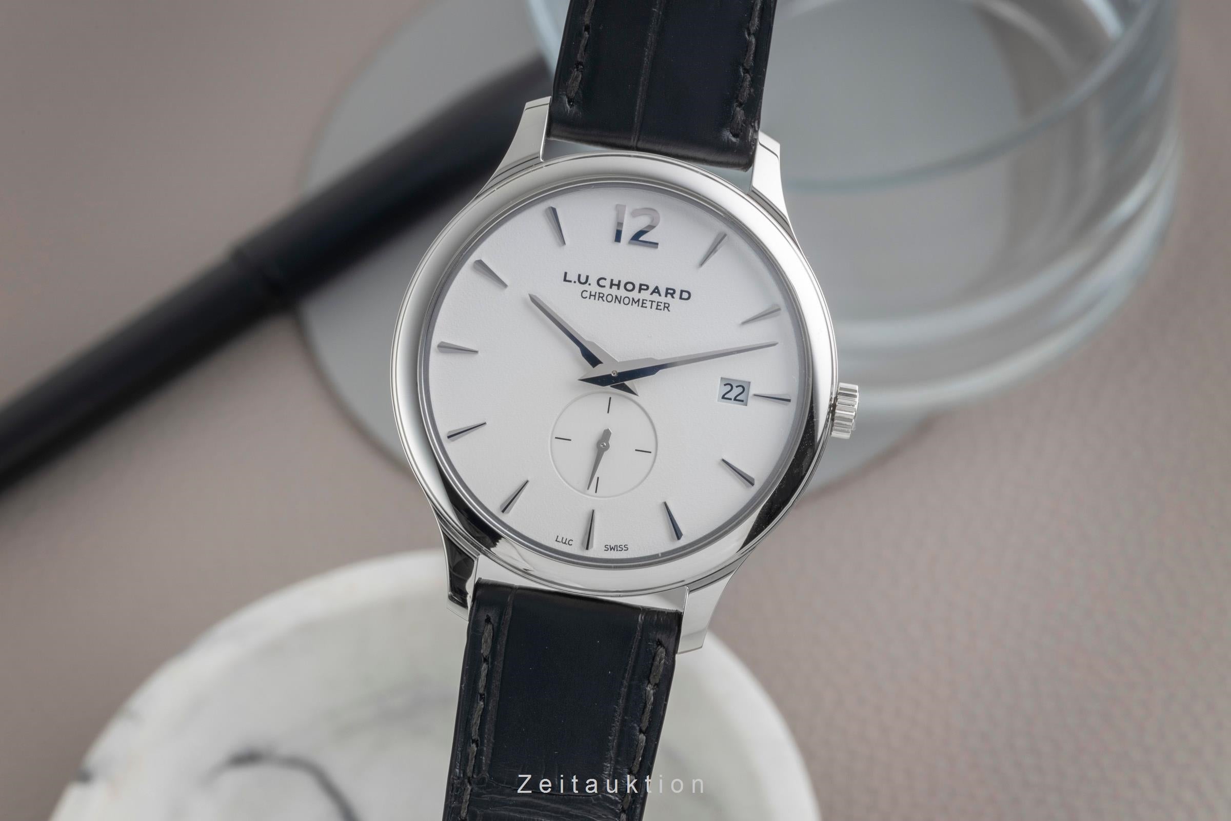 Chopard L.U.C. acero automático reloj para caballeros 168591-3001 LP: 10300EUR  [2604655]