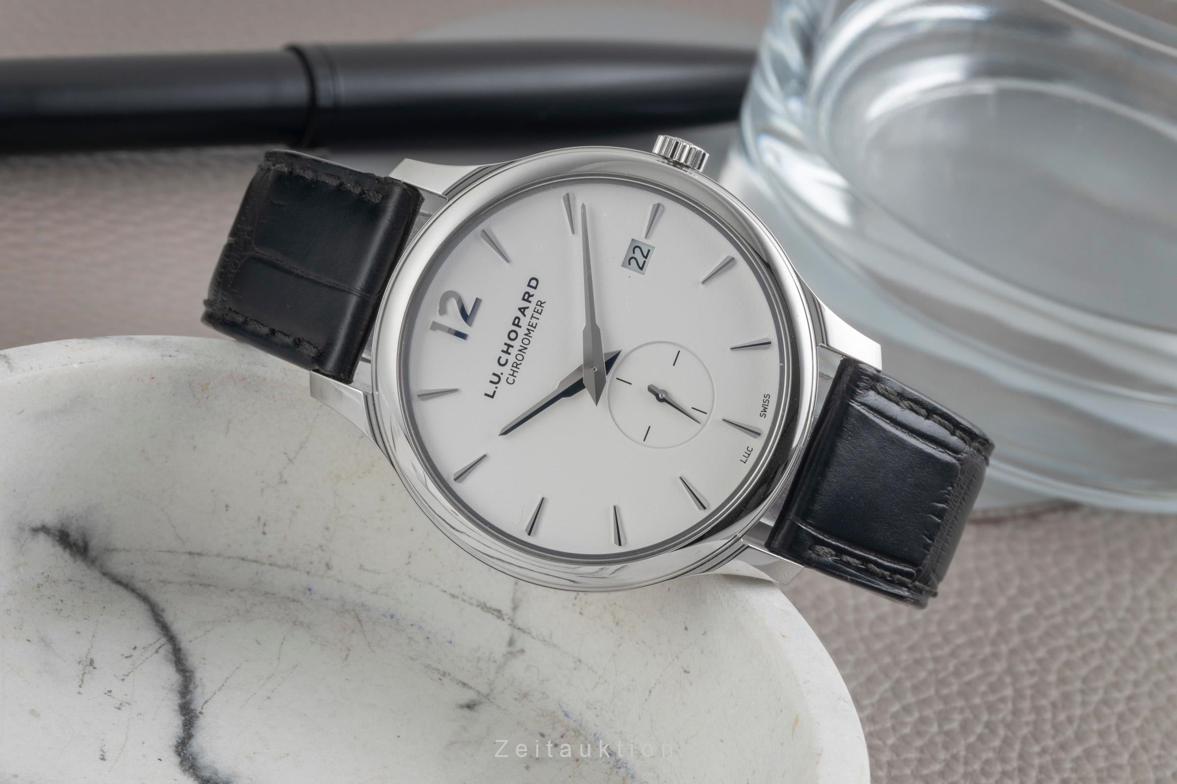 Chopard L.U.C. acero automático reloj para caballeros 168591-3001 LP: 10300EUR  [2604655]