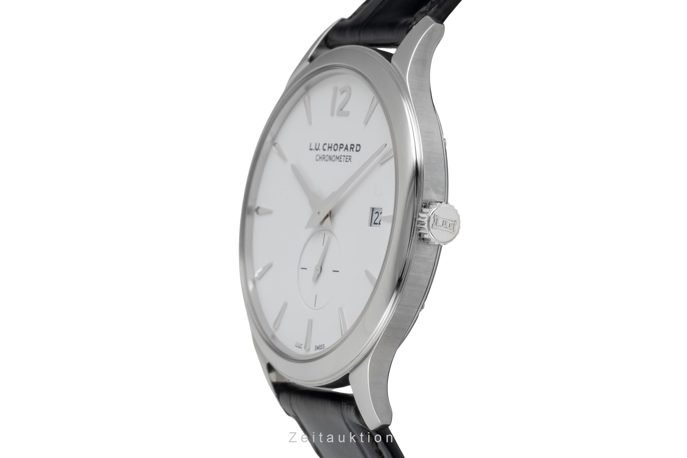 Chopard L.U.C. acero automático reloj para caballeros 168591-3001 LP: 10300EUR  [2604655]