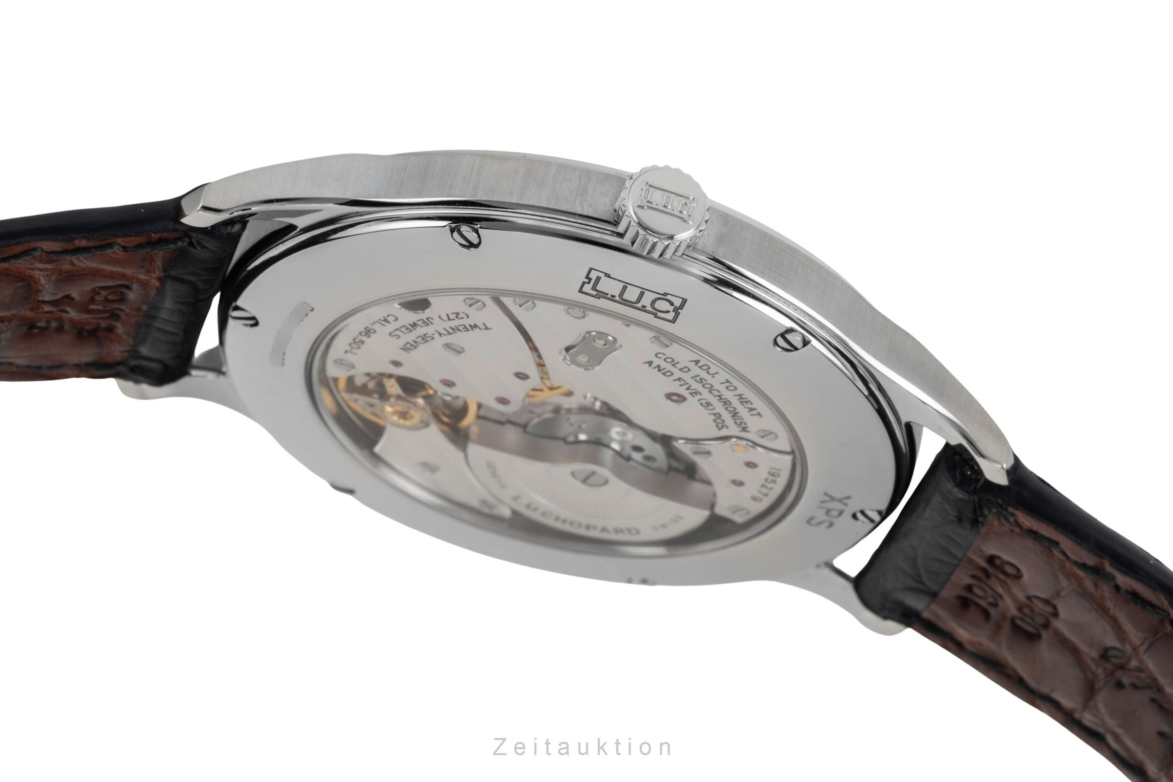 Chopard L.U.C. acero automático reloj para caballeros 168591-3001 LP: 10300EUR  [2604655]