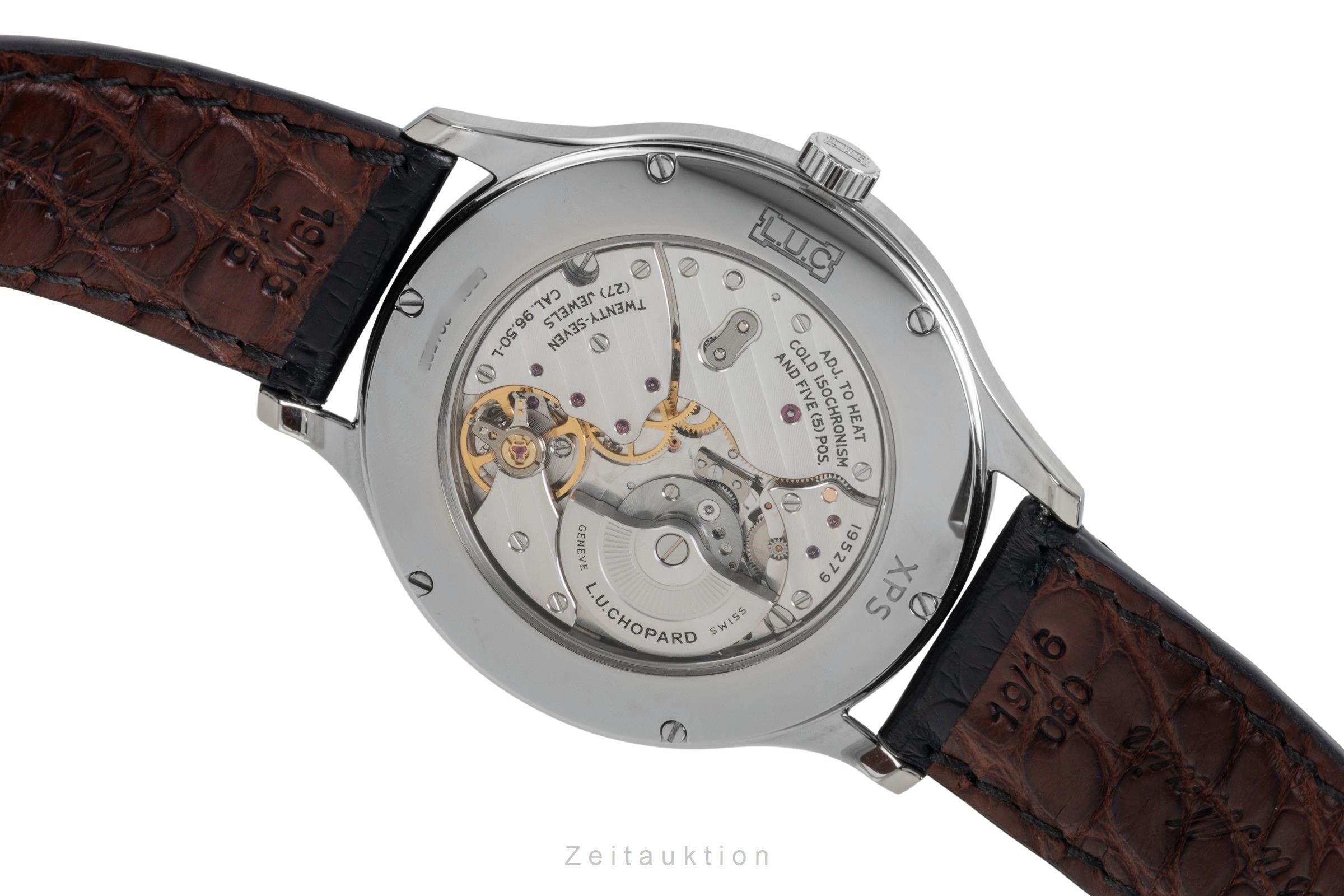 Chopard L.U.C. acero automático reloj para caballeros 168591-3001 LP: 10300EUR  [2604655]
