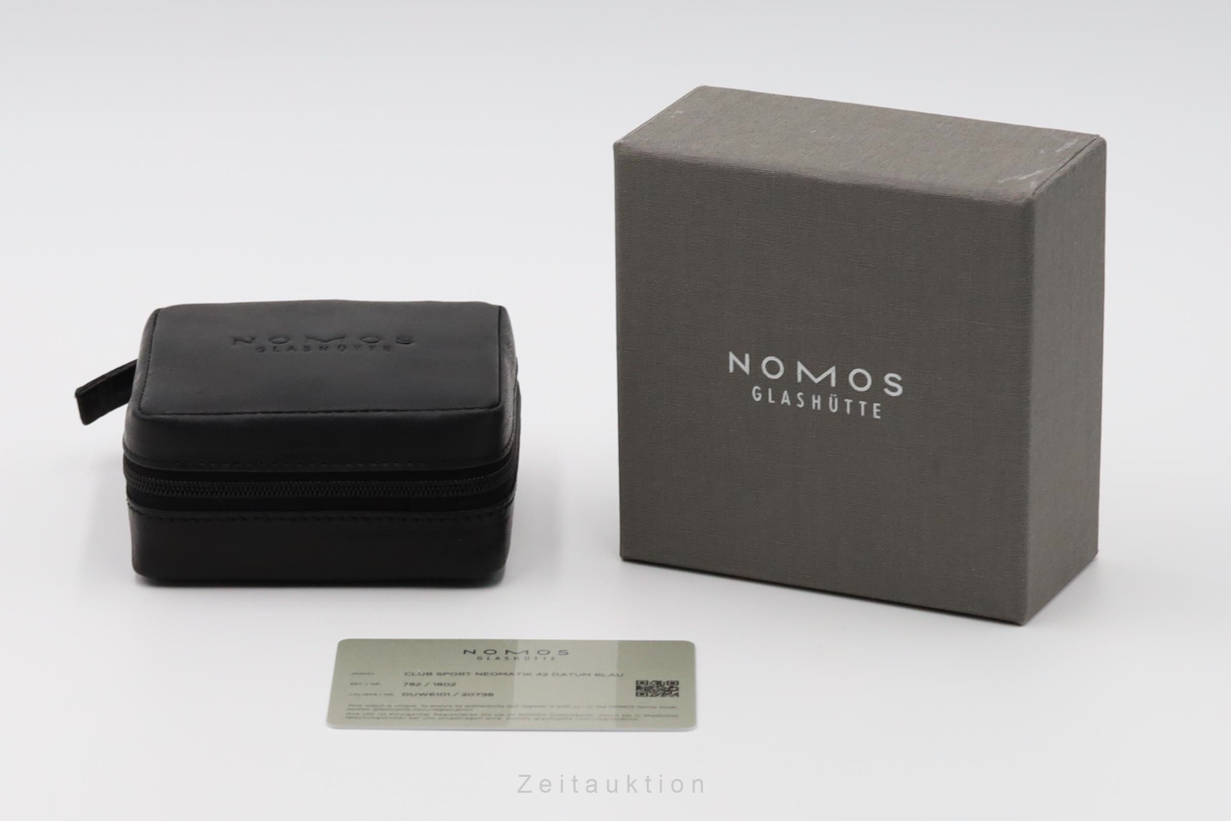 Nomos Club acciaio automatismo orologio da uomo 782 LP: 3860EUR  [2604659]