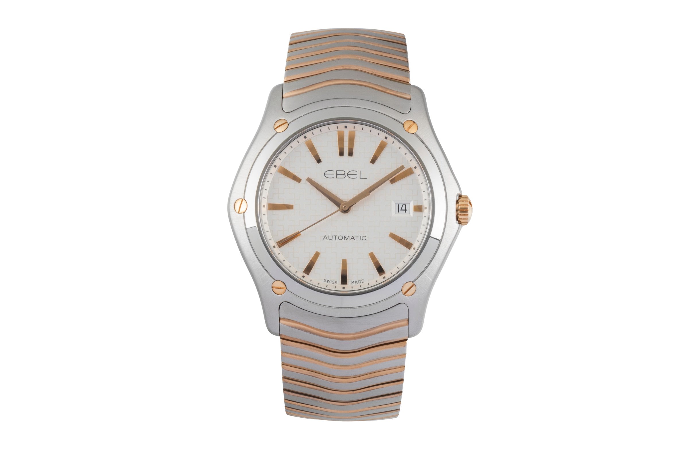 Ebel Classic Wave acero / oro automático reloj para caballeros 1216087  E1120F55  [2604662]