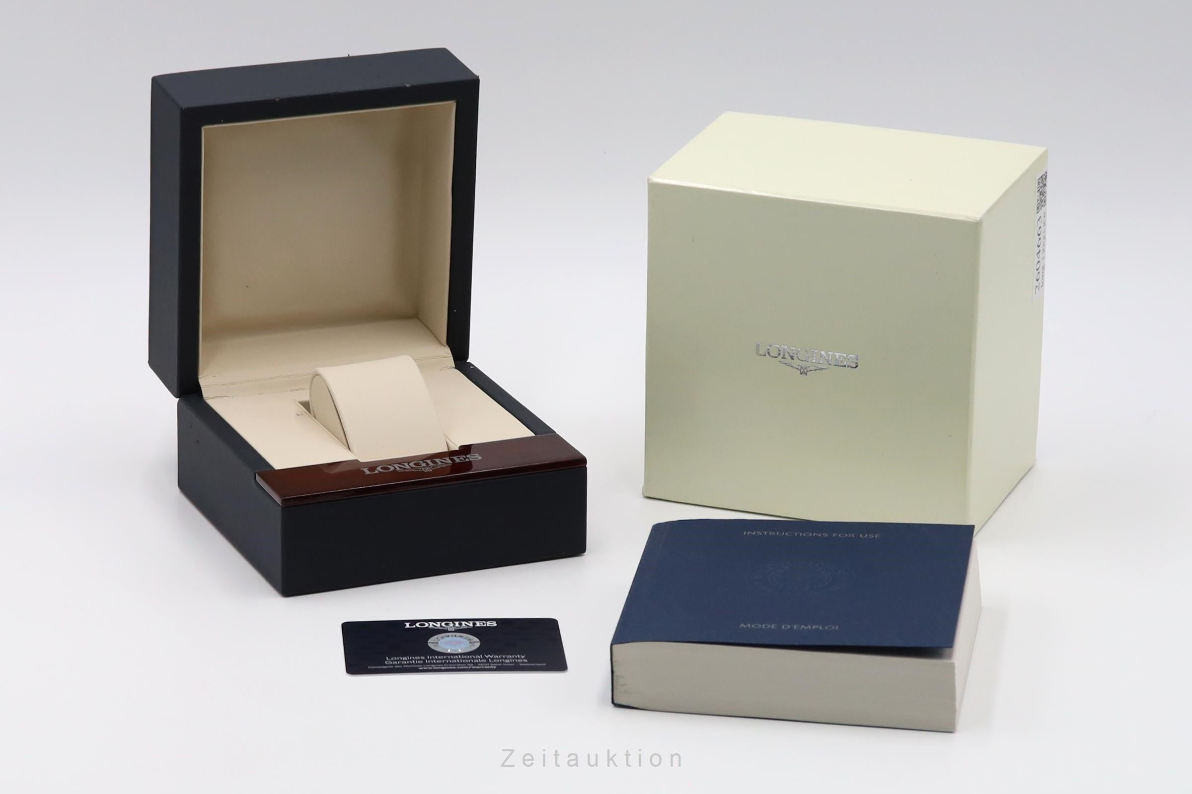 Longines Heritage chronographe acier automatique montre pour hommes L2.747.4.92.4 LP: 3700EUR  [2604663]