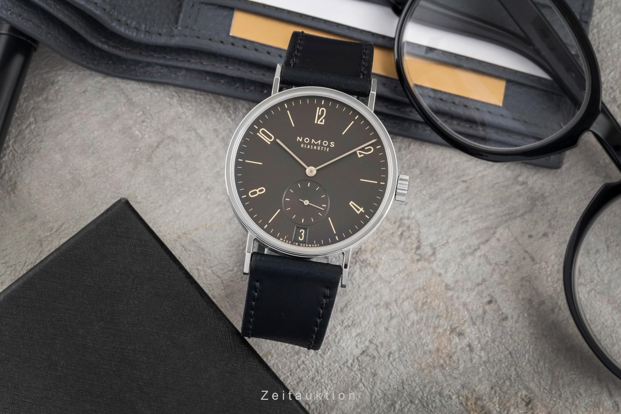 Nomos Tangomat steel automatic men's watch 604.2  [2604667]