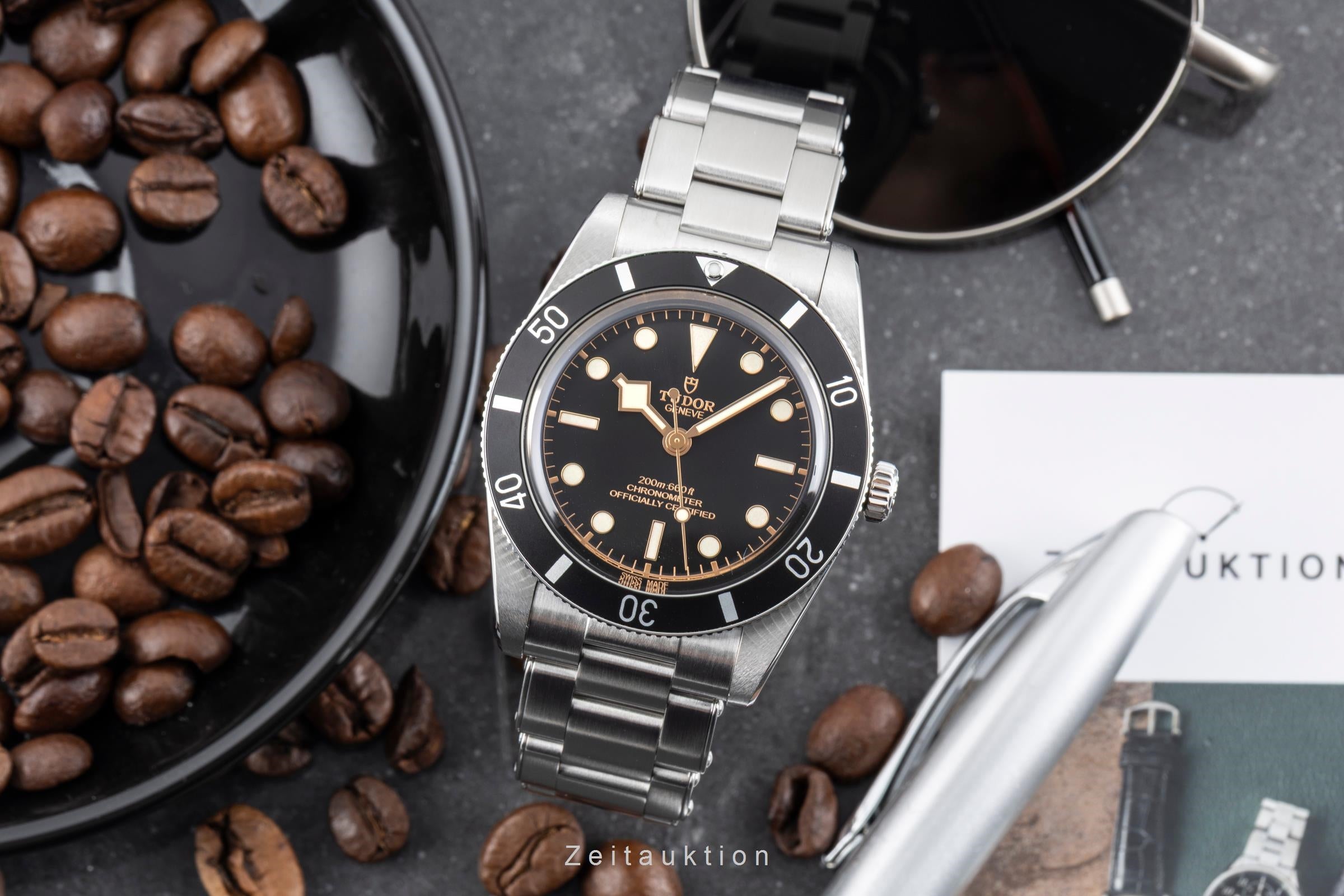 Tudor Black Bay acero automático reloj para caballeros 79000N LP: 4280EUR  [2604672]