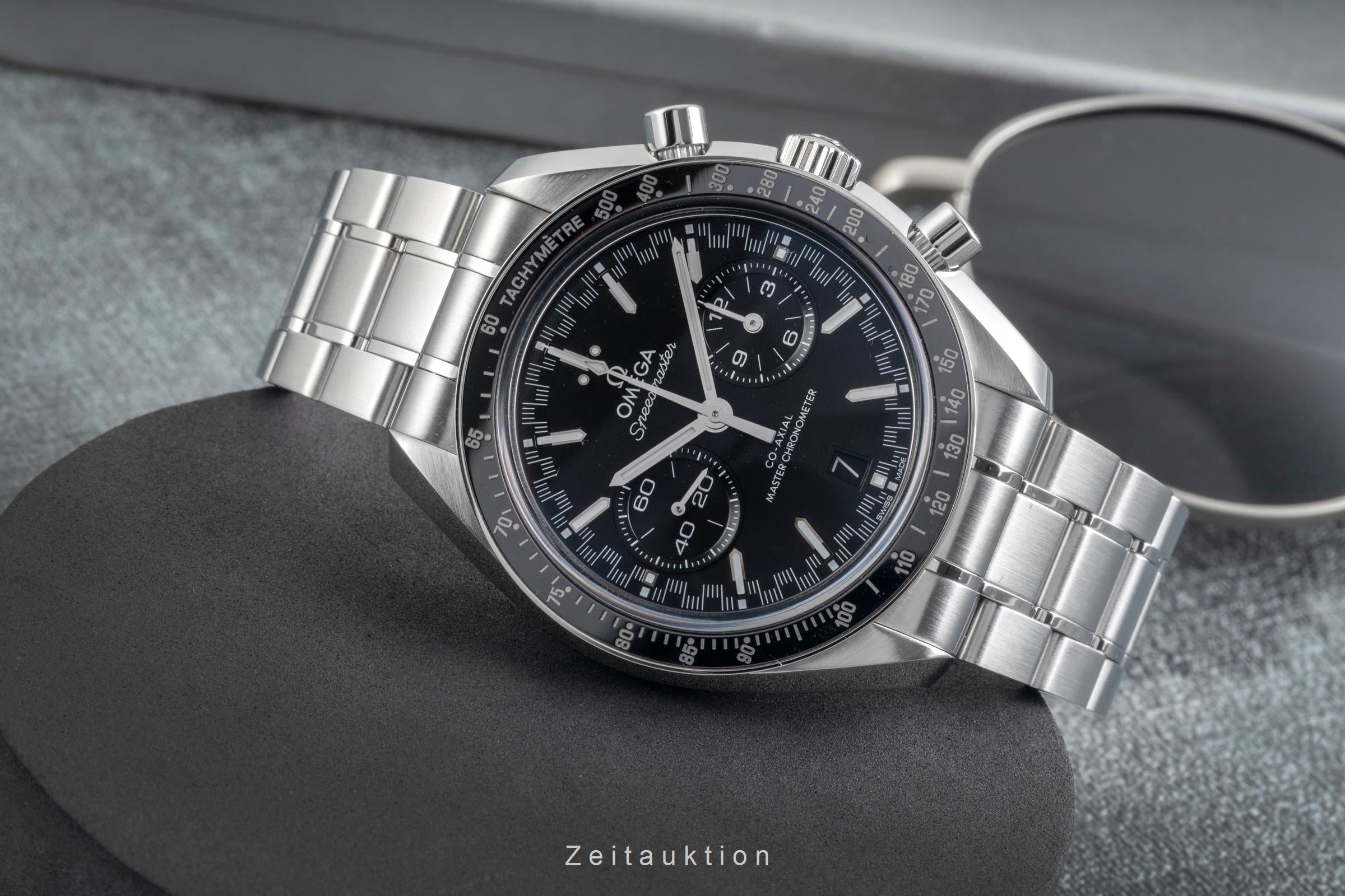 Omega Speedmaster Racing chronograph steel automatic men's watch 329.30.44.51.01.001 LP: 10400EUR  [2604673]
