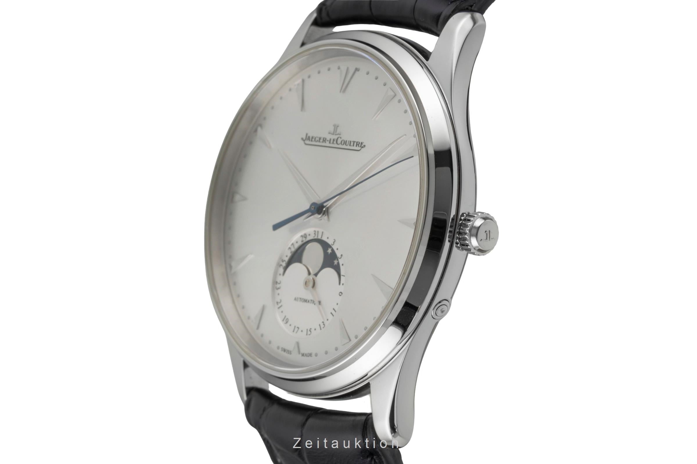 Jaeger LeCoultre Master Ultra Thin acero automático reloj para caballeros Q1368420  , 176.8.64.S  [2604676]