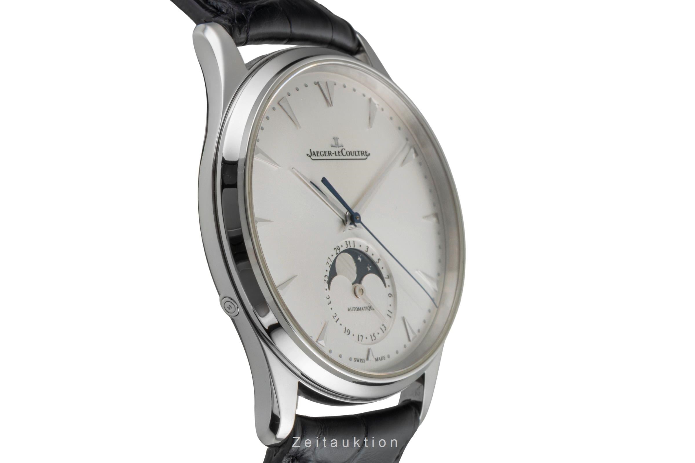 Jaeger LeCoultre Master Ultra Thin acero automático reloj para caballeros Q1368420  , 176.8.64.S  [2604676]