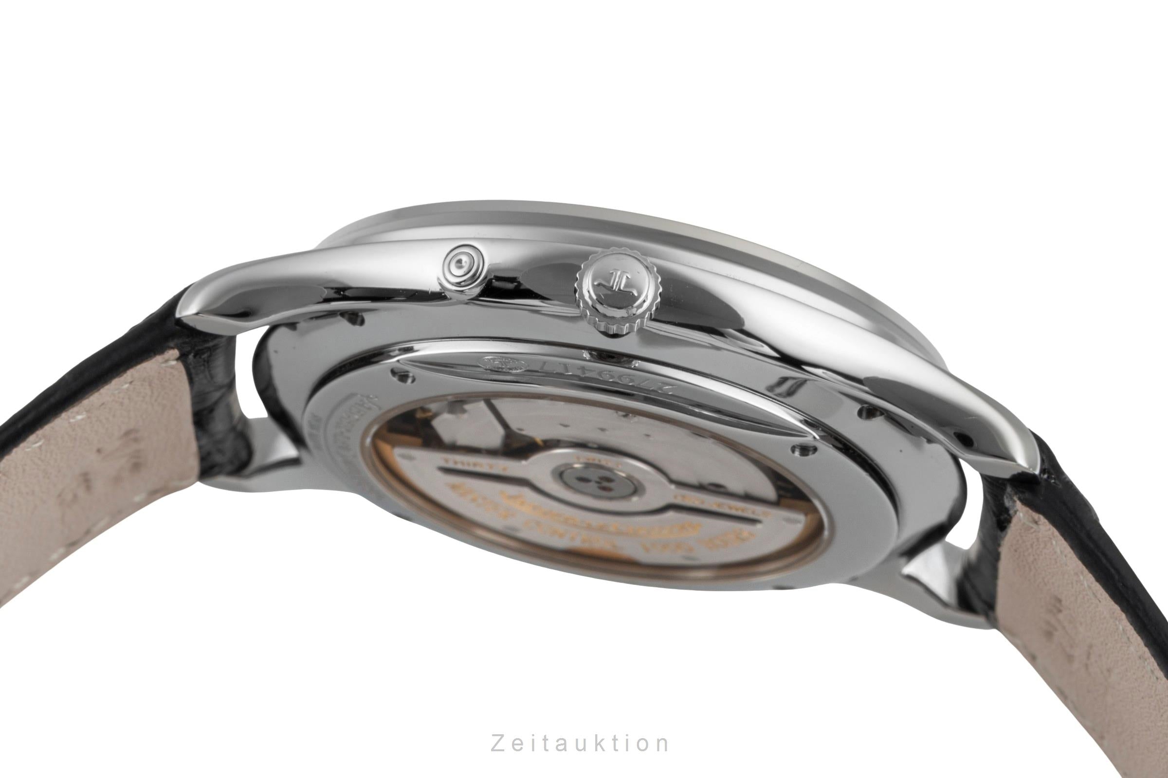 Jaeger LeCoultre Master Ultra Thin acero automático reloj para caballeros Q1368420  , 176.8.64.S  [2604676]