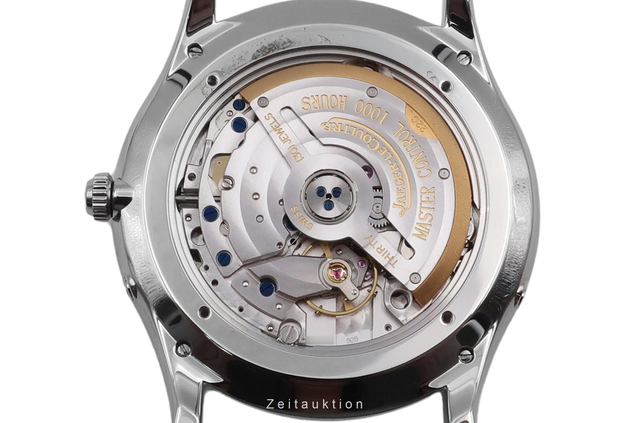 Jaeger LeCoultre Master Ultra Thin acero automático reloj para caballeros Q1368420  , 176.8.64.S  [2604676]