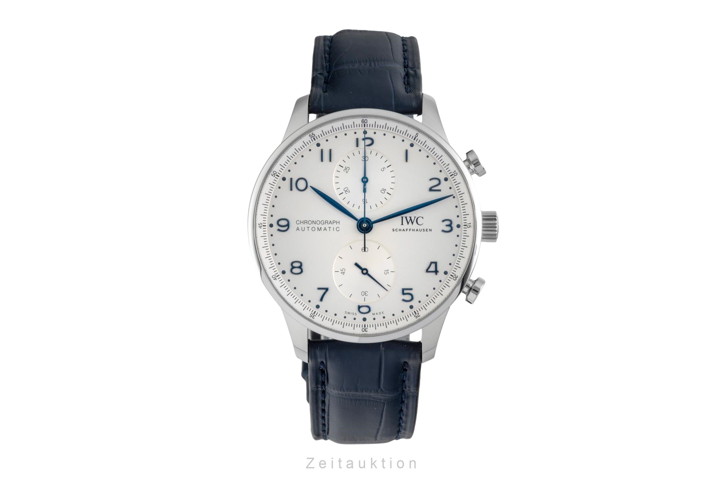 IWC Portugieser chronograph steel automatic men's watch IW371605  [2604677]