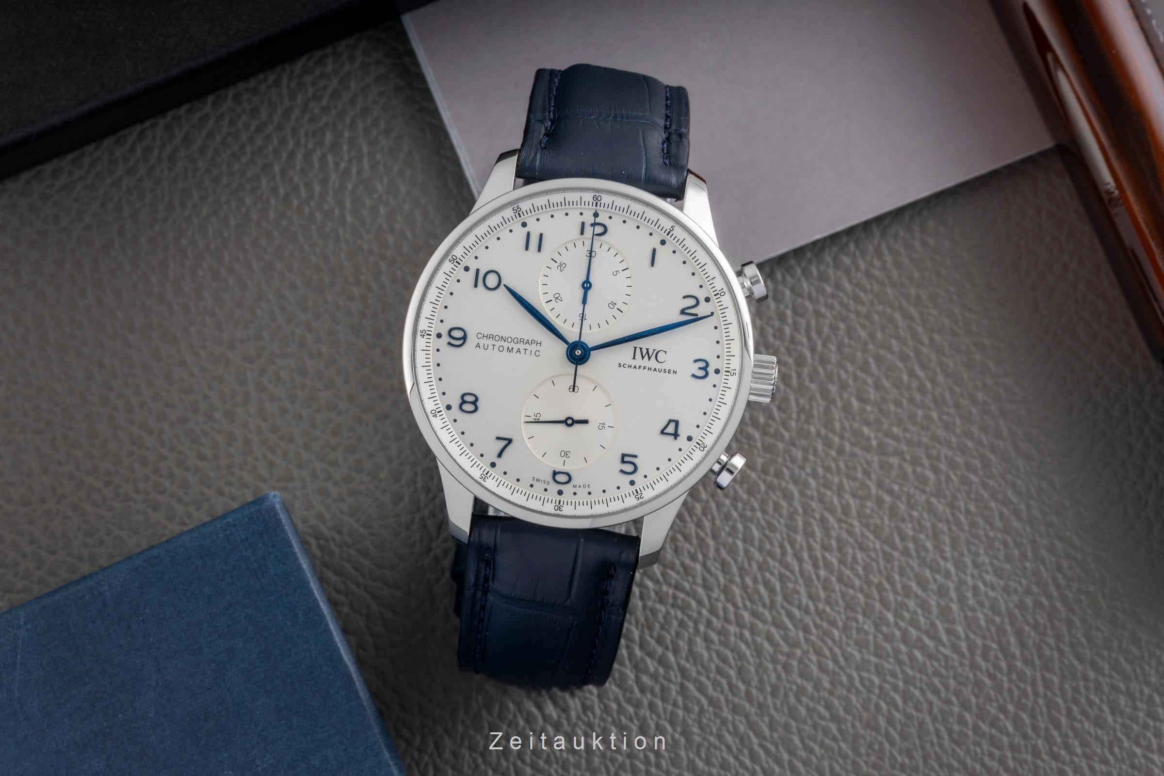 IWC Portugieser chronograph steel automatic men's watch IW371605  [2604677]