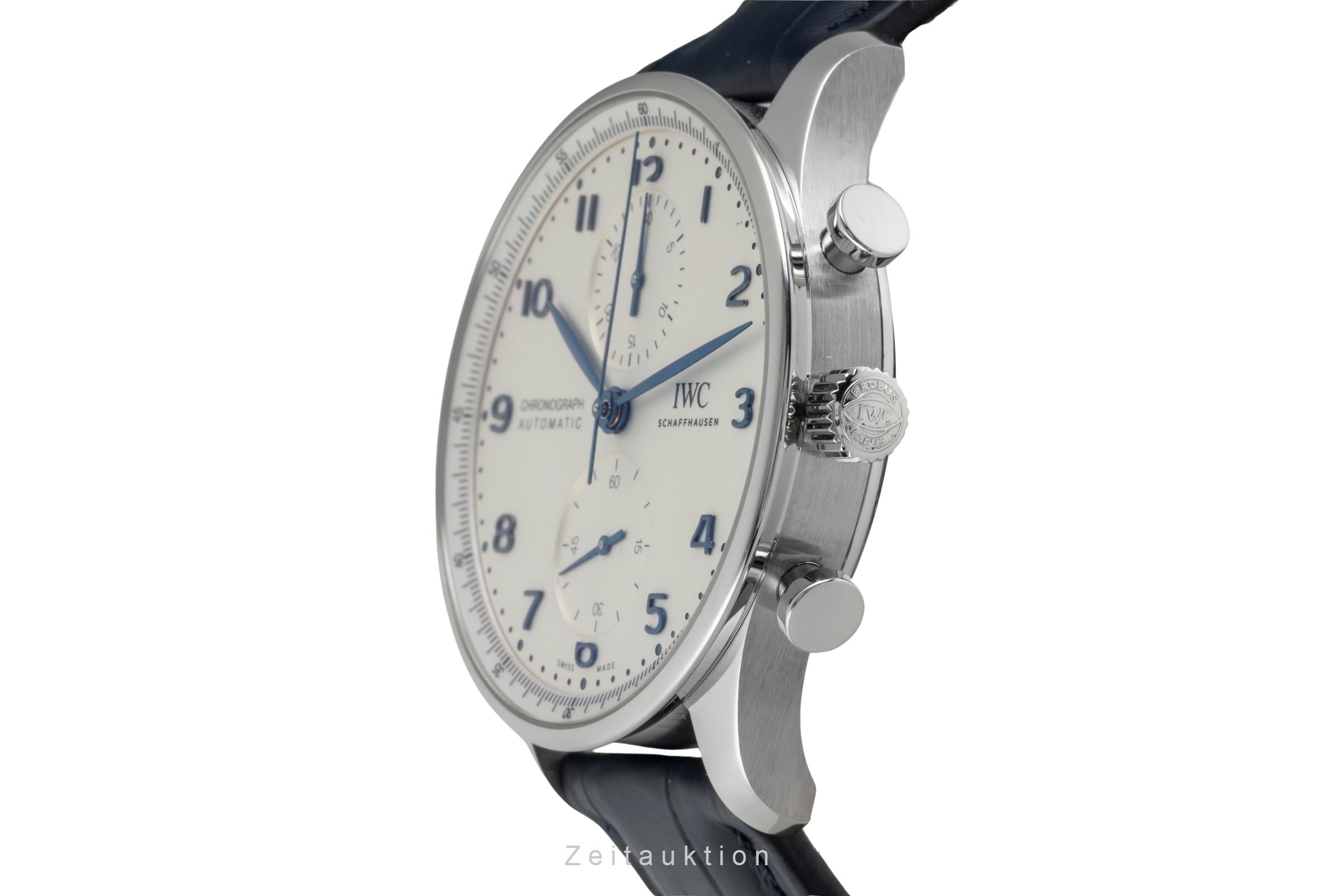 IWC Portugieser chronograph steel automatic men's watch IW371605  [2604677]