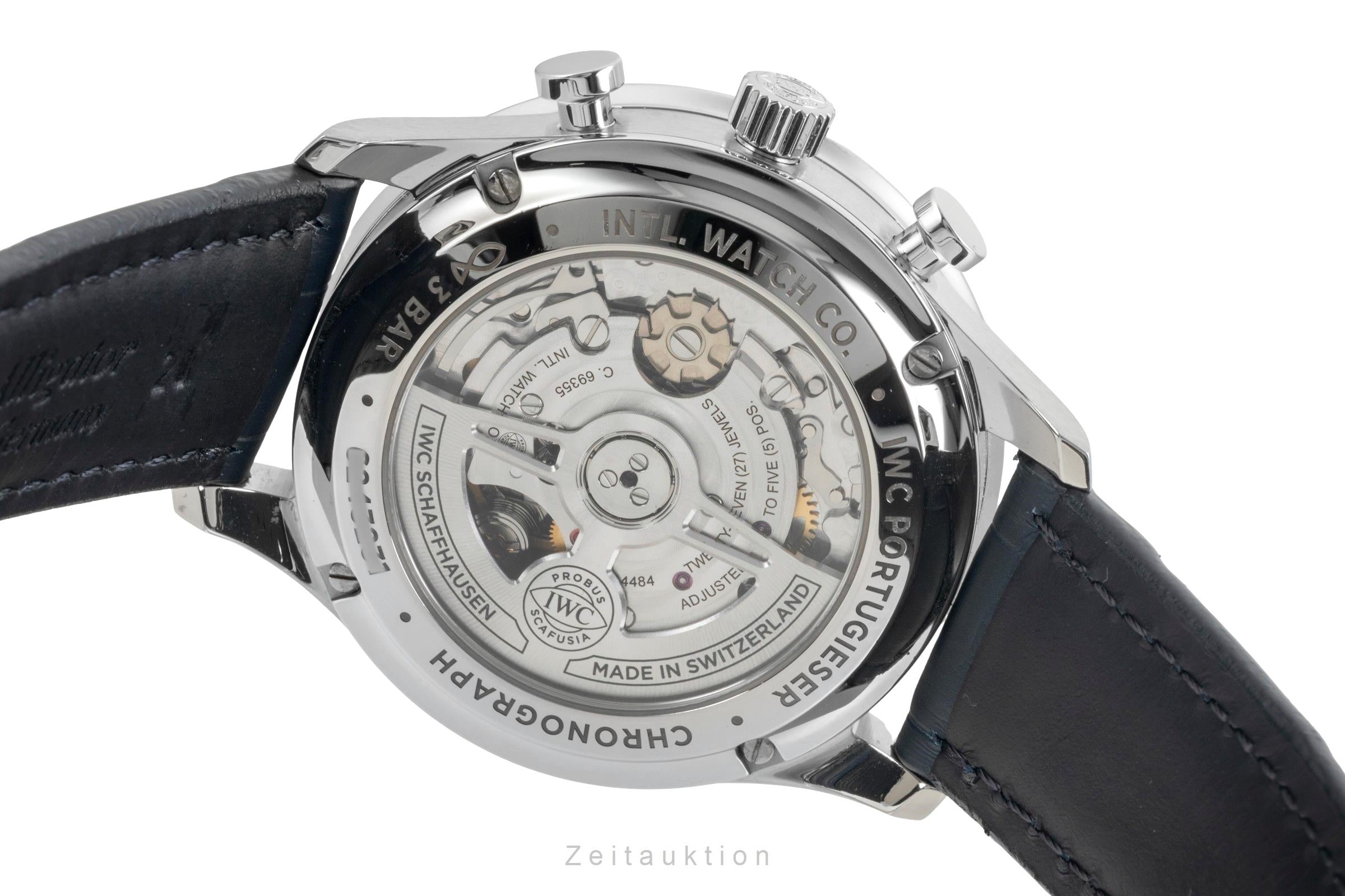 IWC Portugieser chronograph steel automatic men's watch IW371605  [2604677]
