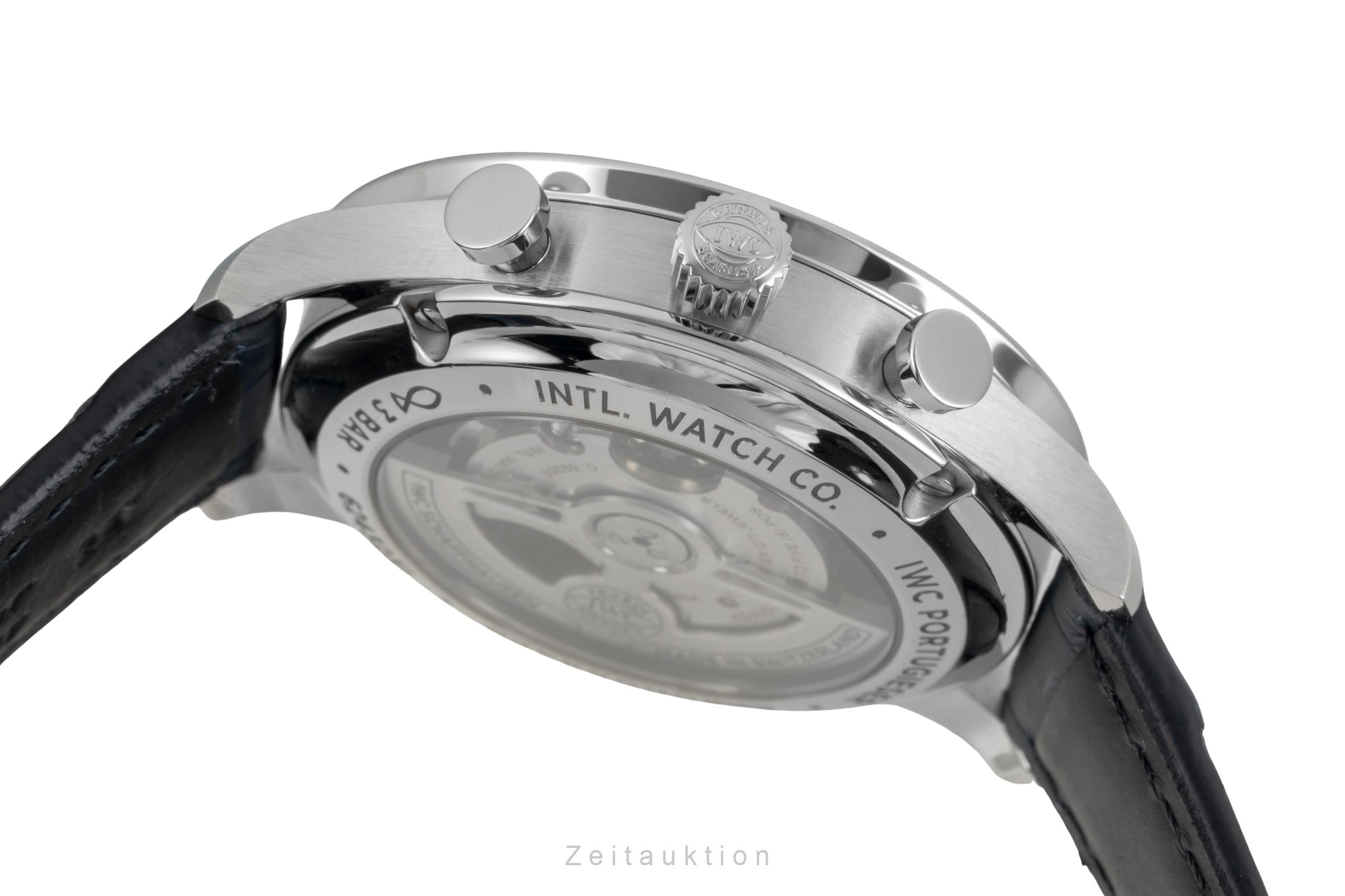 IWC Portugieser chronograph steel automatic men's watch IW371605  [2604677]