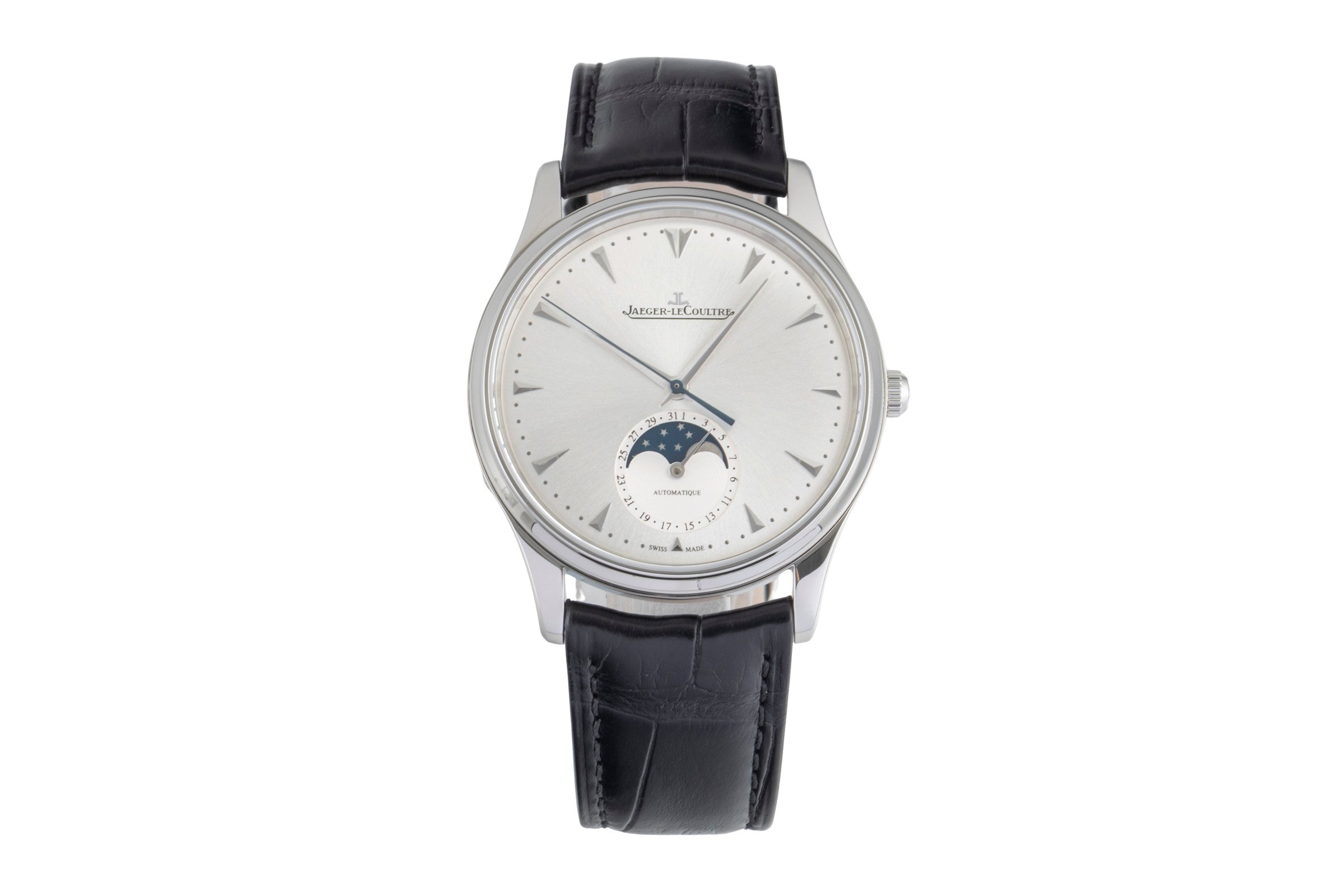 Jaeger LeCoultre Master Ultra Thin steel automatic men's watch Q1368420  176.8.64.S LP: 12200EUR  [2604678]