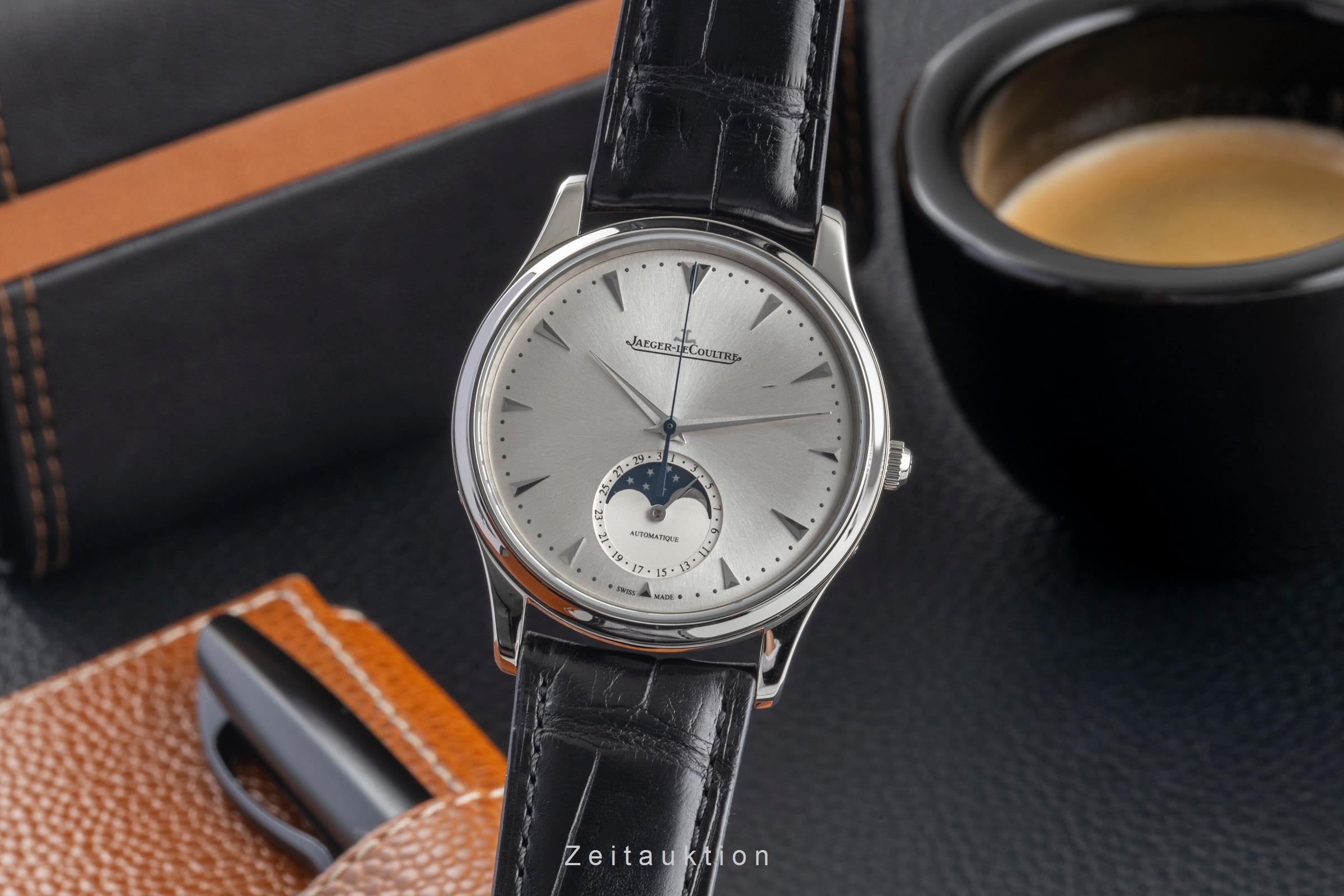 Jaeger LeCoultre Master Ultra Thin acero automático reloj para caballeros Q1368420  176.8.64.S LP: 12200EUR  [2604678]