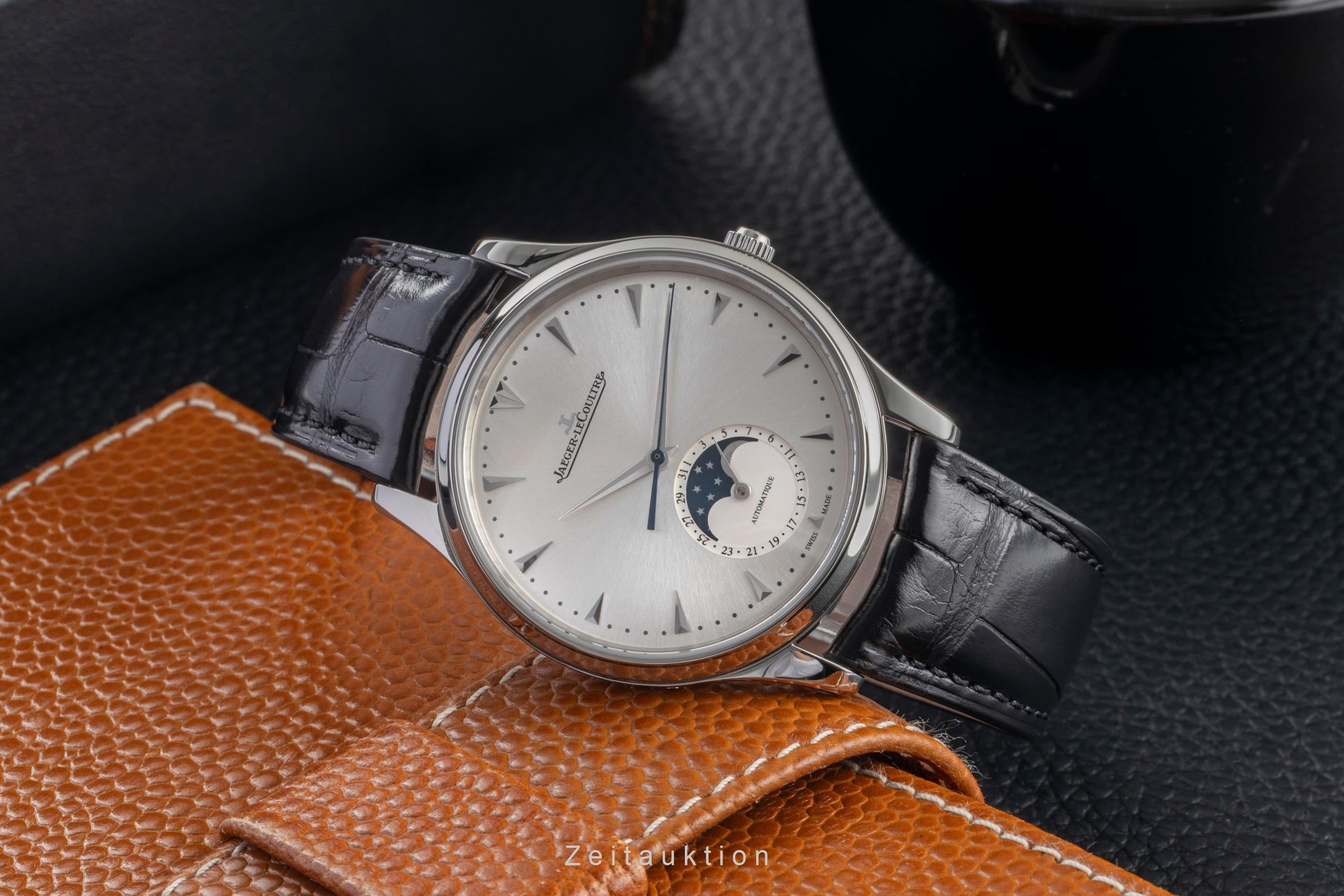 Jaeger LeCoultre Master Ultra Thin acero automático reloj para caballeros Q1368420  176.8.64.S LP: 12200EUR  [2604678]