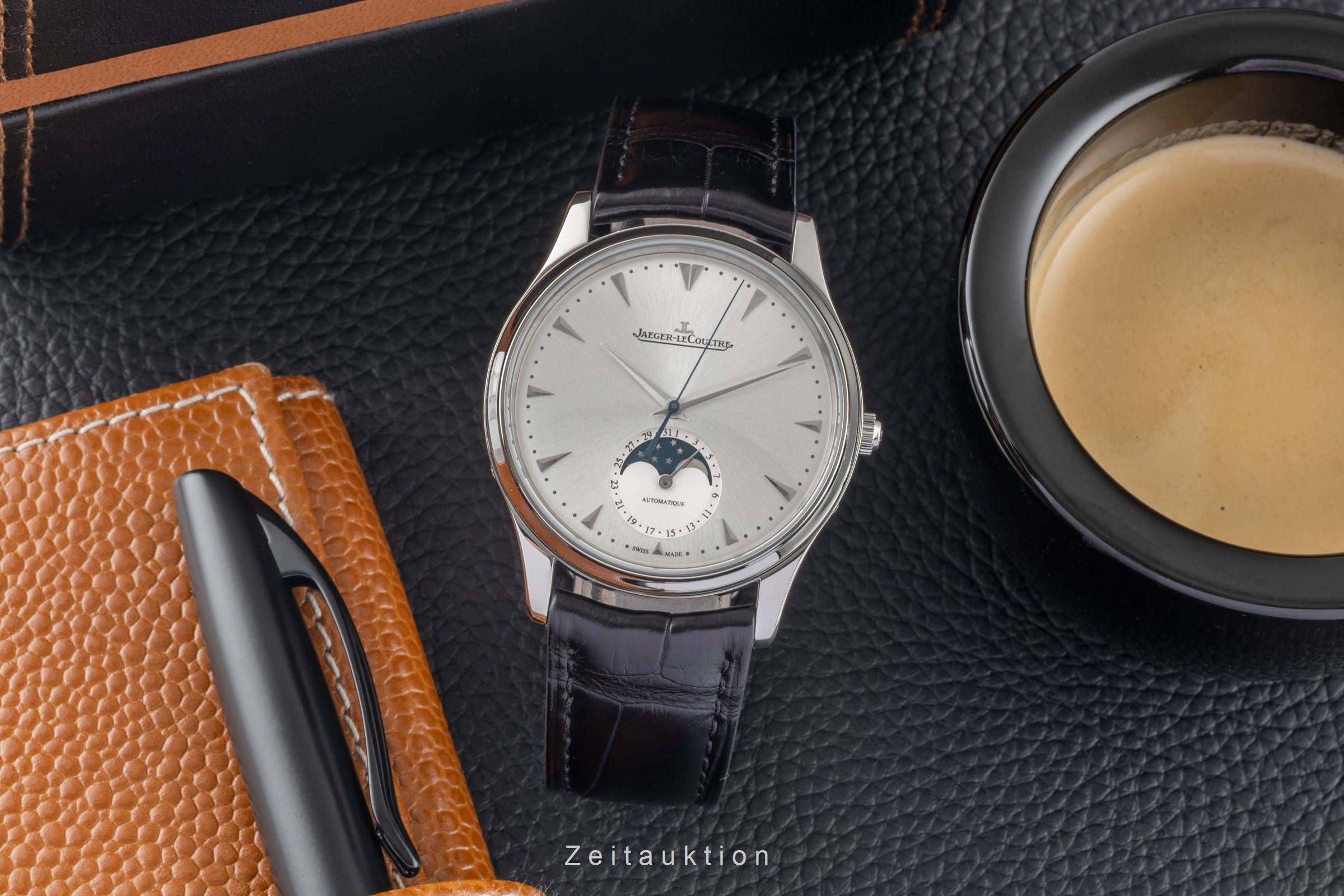 Jaeger LeCoultre Master Ultra Thin acero automático reloj para caballeros Q1368420  176.8.64.S LP: 12200EUR  [2604678]