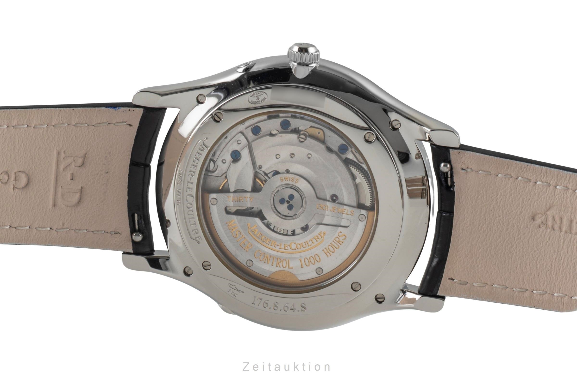 Jaeger LeCoultre Master Ultra Thin acero automático reloj para caballeros Q1368420  176.8.64.S LP: 12200EUR  [2604678]