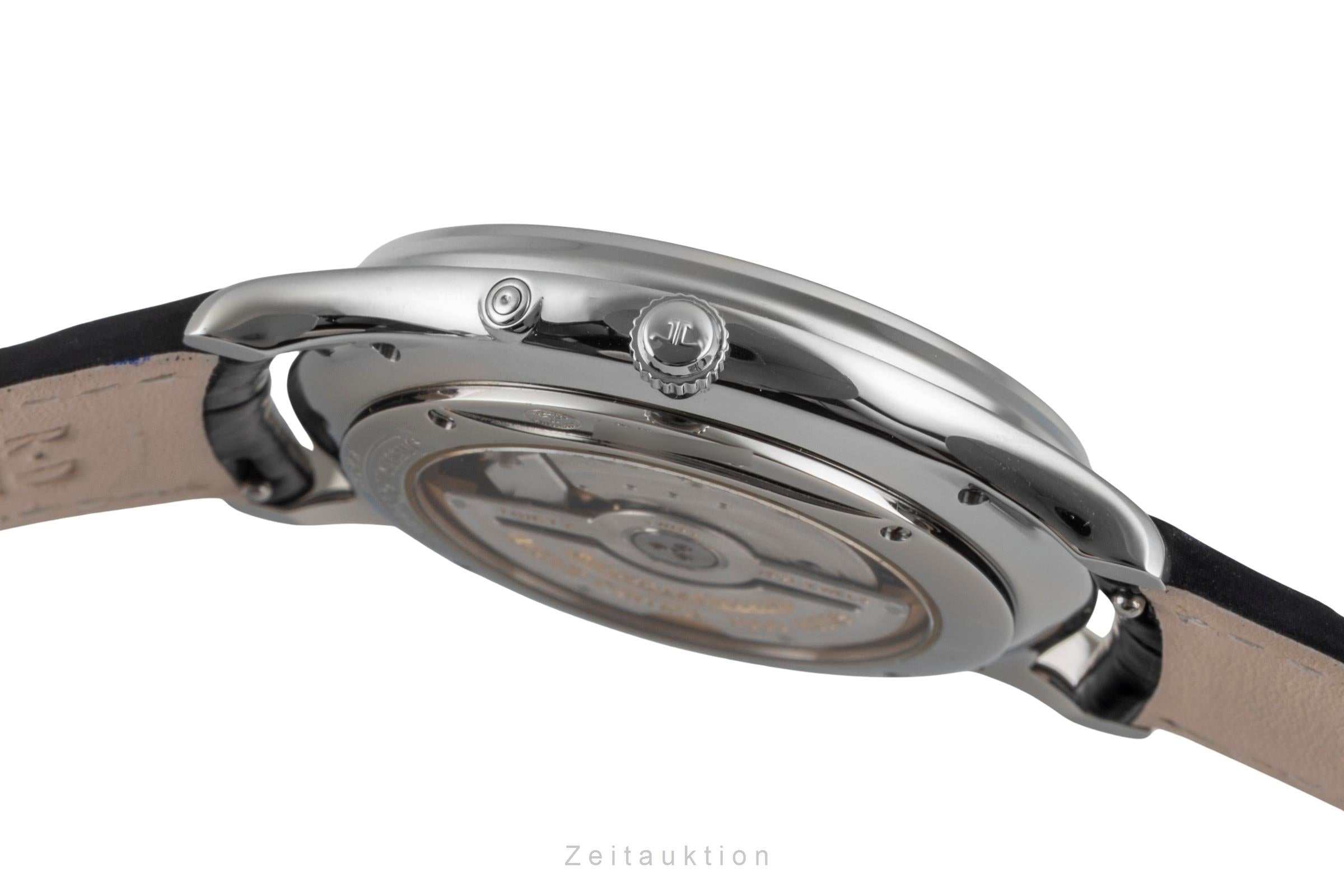 Jaeger LeCoultre Master Ultra Thin acero automático reloj para caballeros Q1368420  176.8.64.S LP: 12200EUR  [2604678]