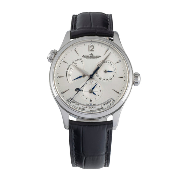 Jaeger LeCoultre Master Geographic acero automático reloj para caballeros Q1428421, 176.8.29.S LP: 17400EUR  [2604679]