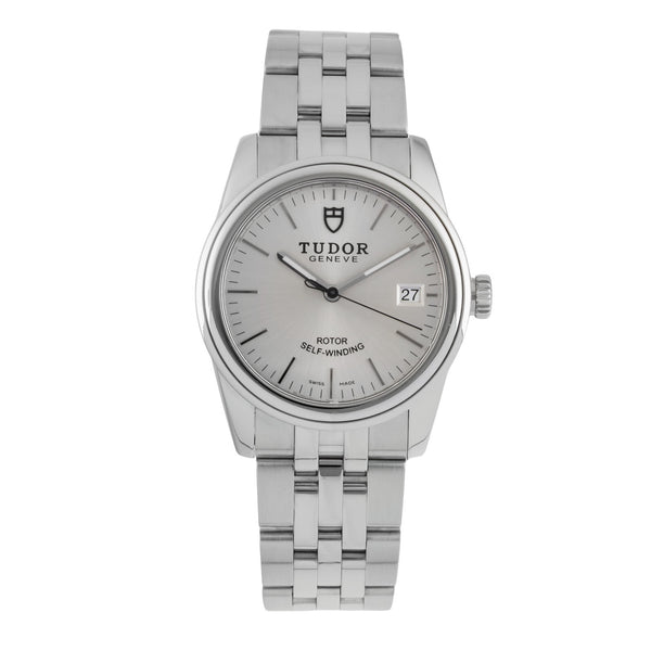 Tudor Glamour Date steel automatic men's watch 55000  [2604680]