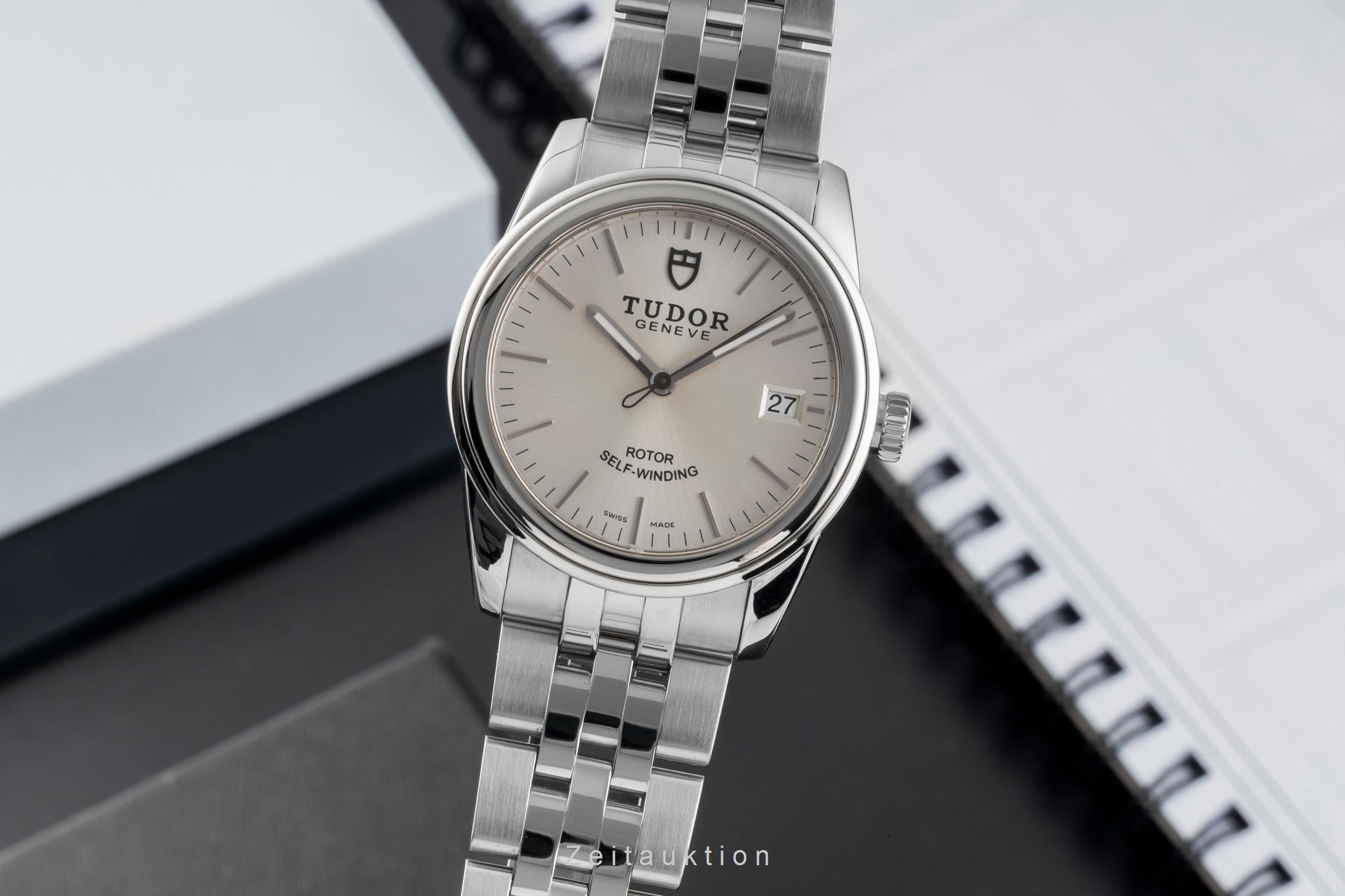 Tudor Glamour Date steel automatic men's watch 55000  [2604680]