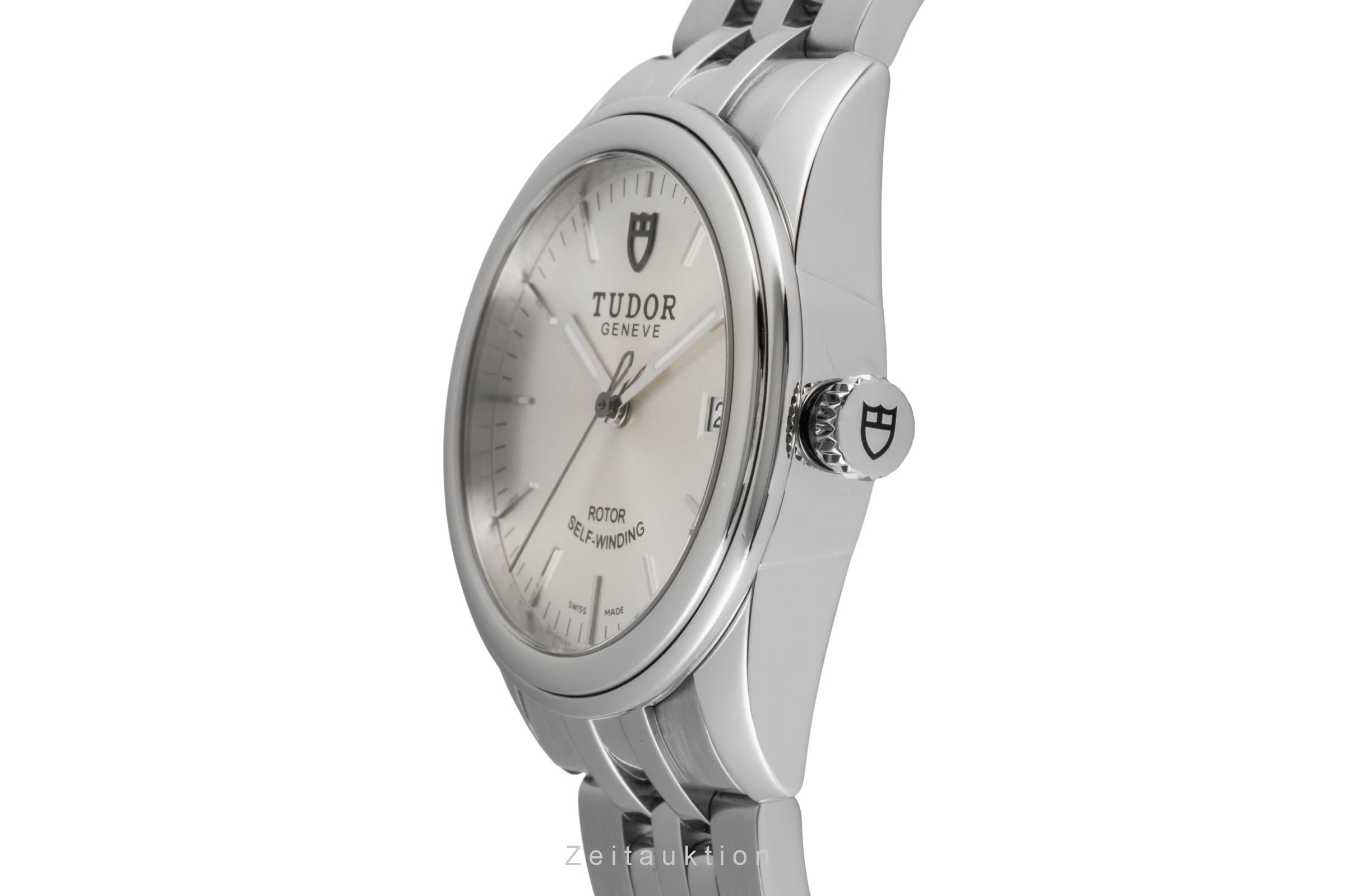 Tudor Glamour Date steel automatic men's watch 55000  [2604680]