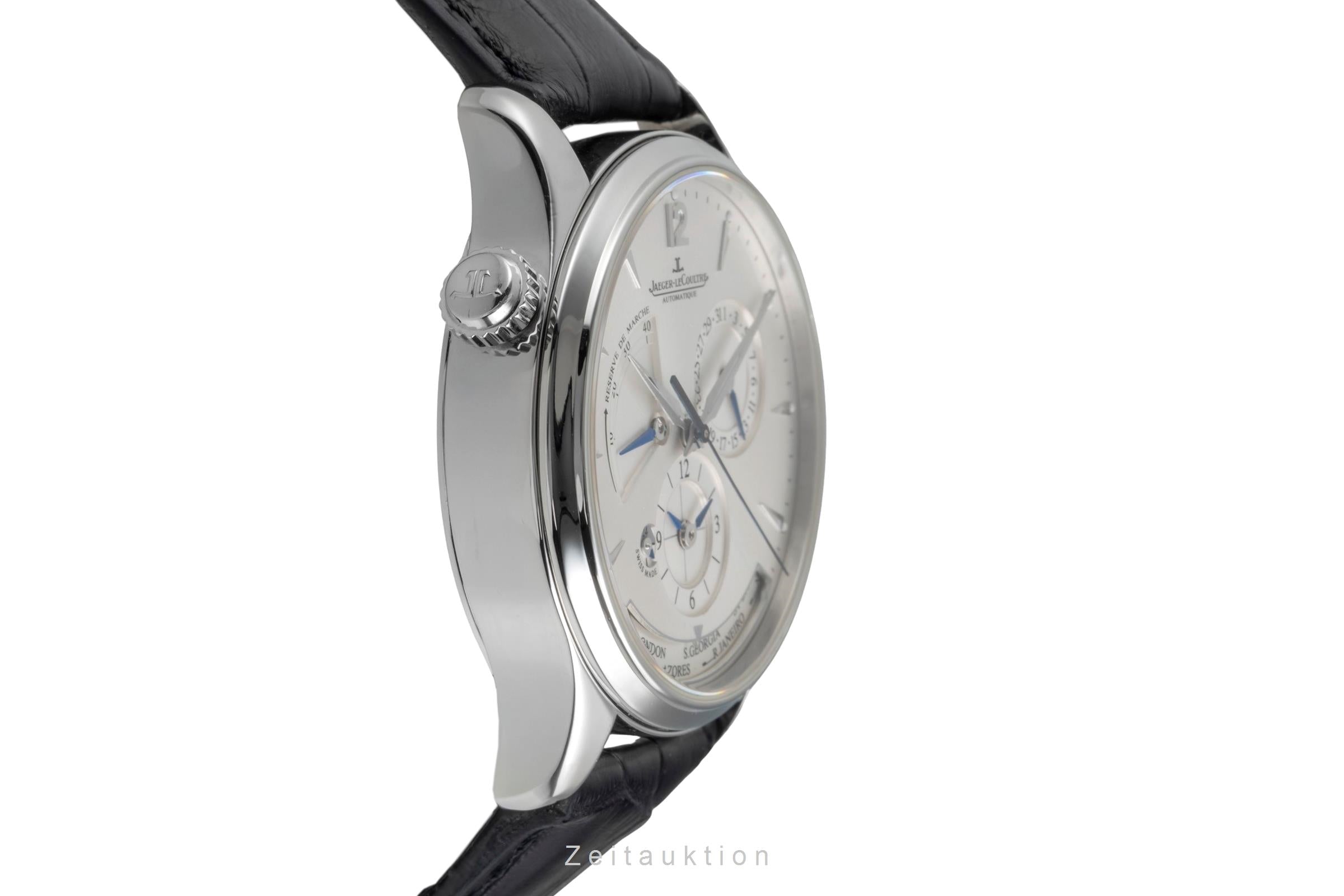 Jaeger LeCoultre Master Geographic acero automático reloj para caballeros Q1428421  , 176.8.29.S LP: 17400EUR  [2604681]