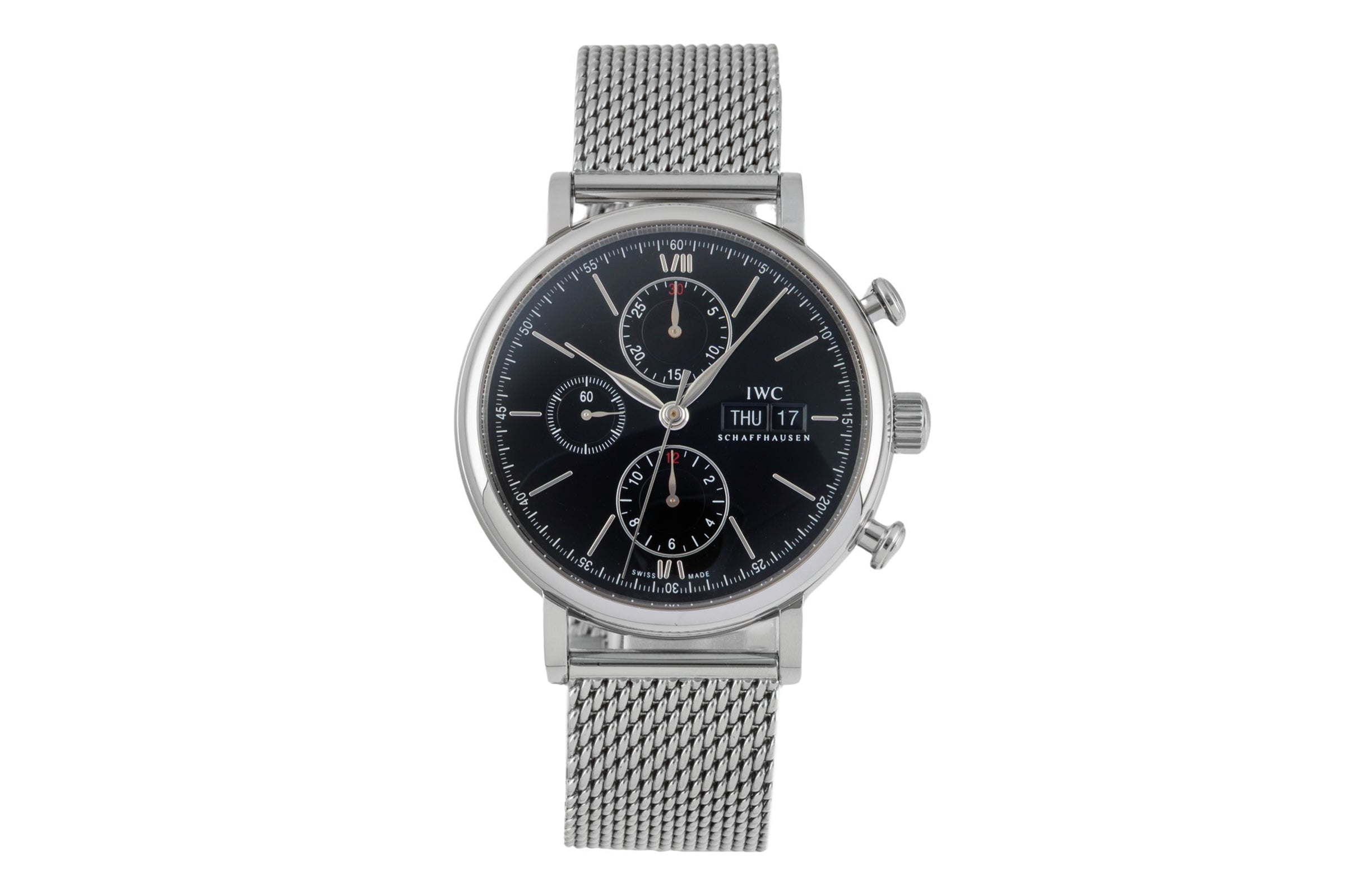 IWC Portofino cronógrafo acero automático reloj para caballeros IW391010  [2604682]