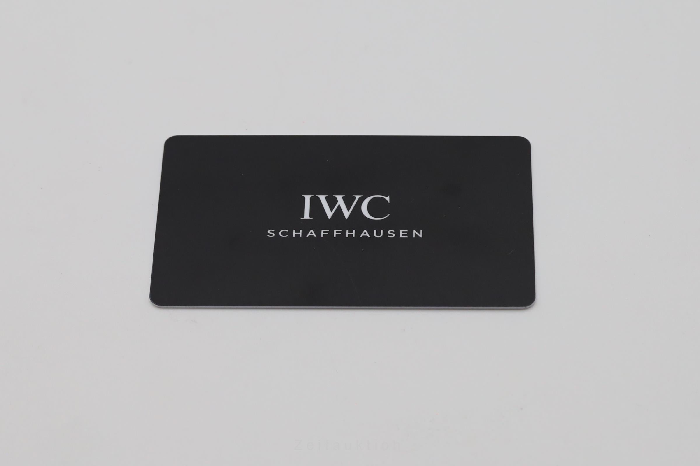 IWC Portofino Chronograph Edelstahl Automatik Herrenuhr Ref. IW391010 Papiere [2604682]