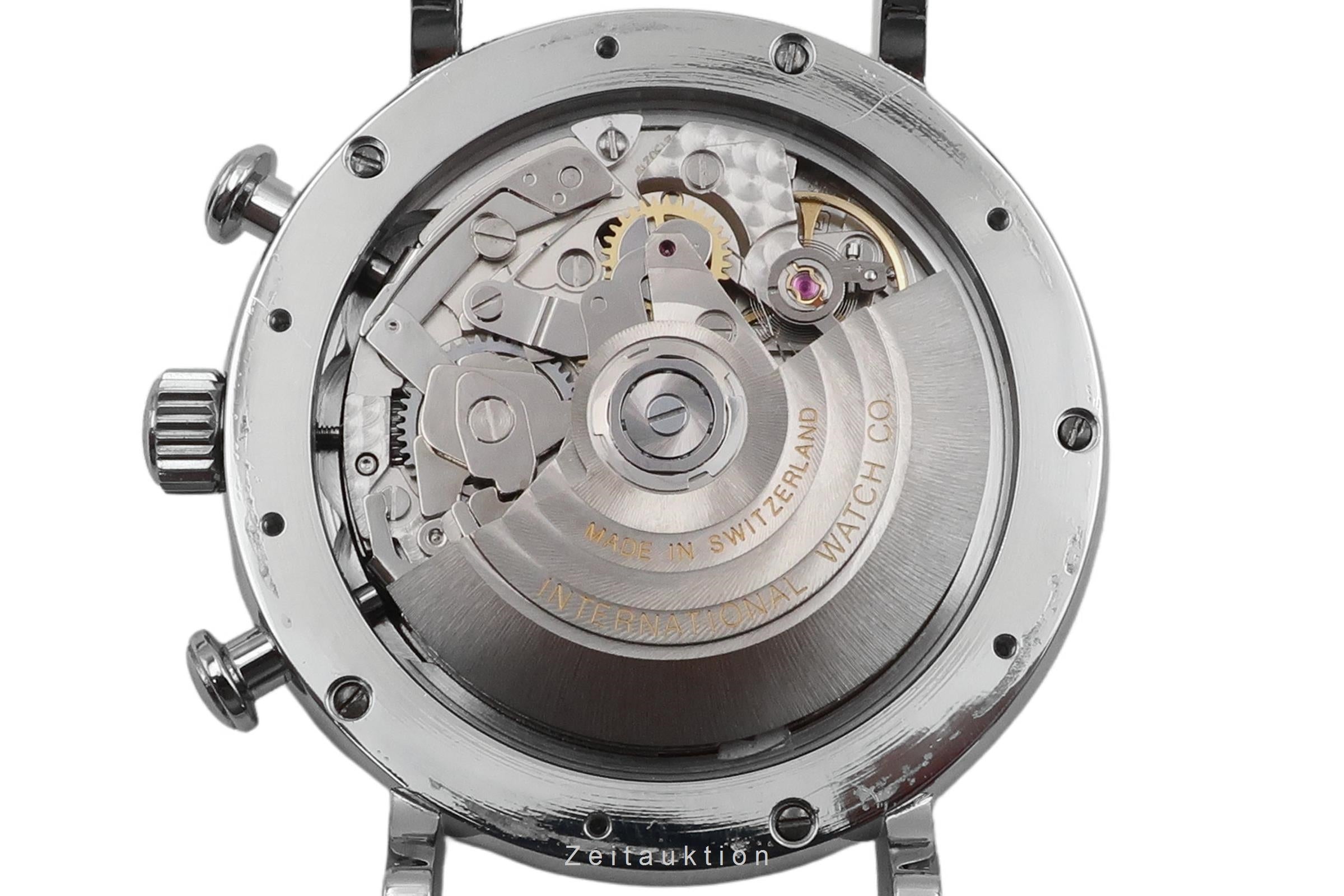 IWC Portofino Chronograph Edelstahl Automatik Herrenuhr Ref. IW391010 Papiere [2604682]
