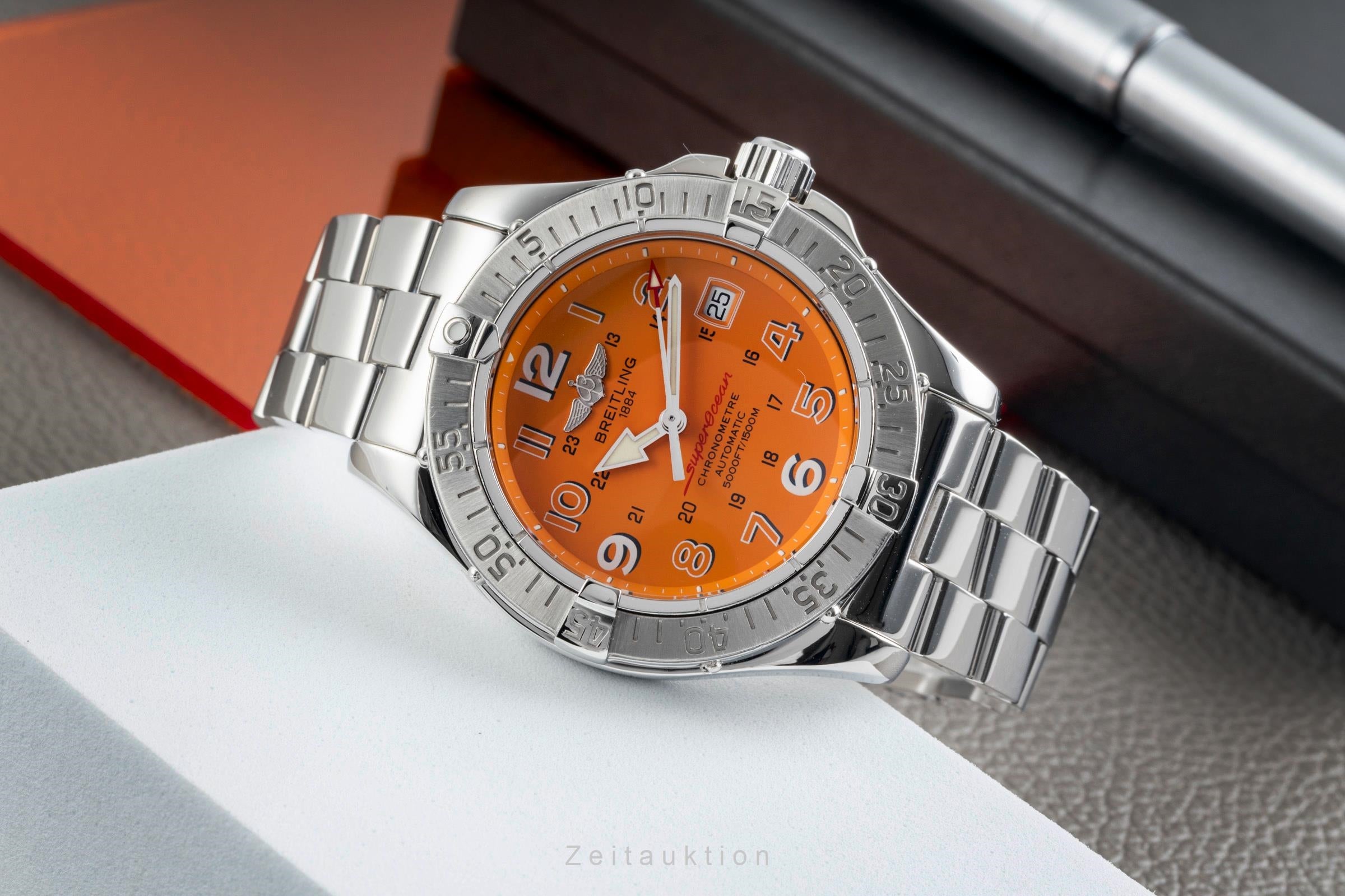Breitling Superocean steel automatic men's watch A17360  [2604683]