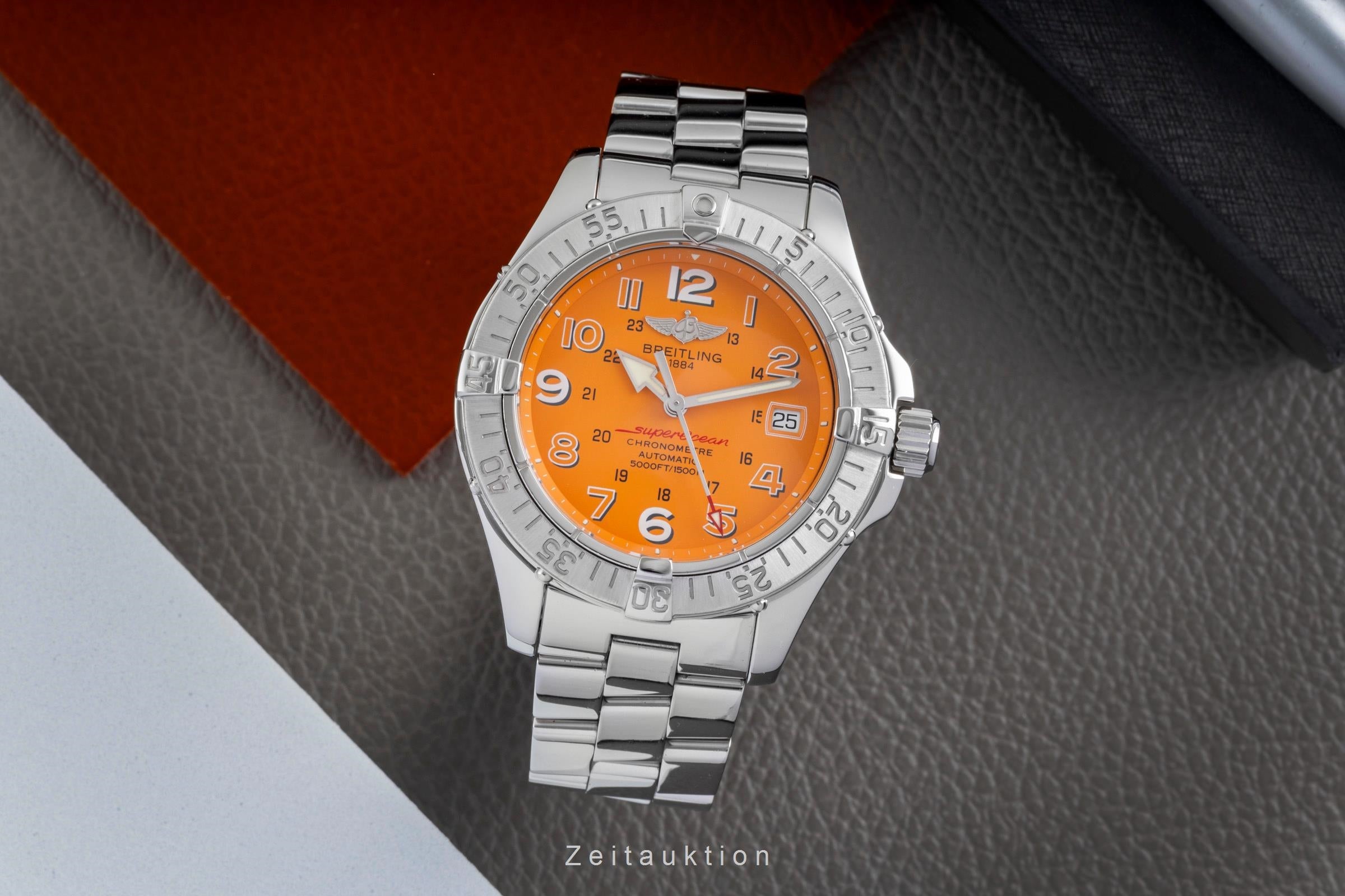 Breitling Superocean steel automatic men's watch A17360  [2604683]