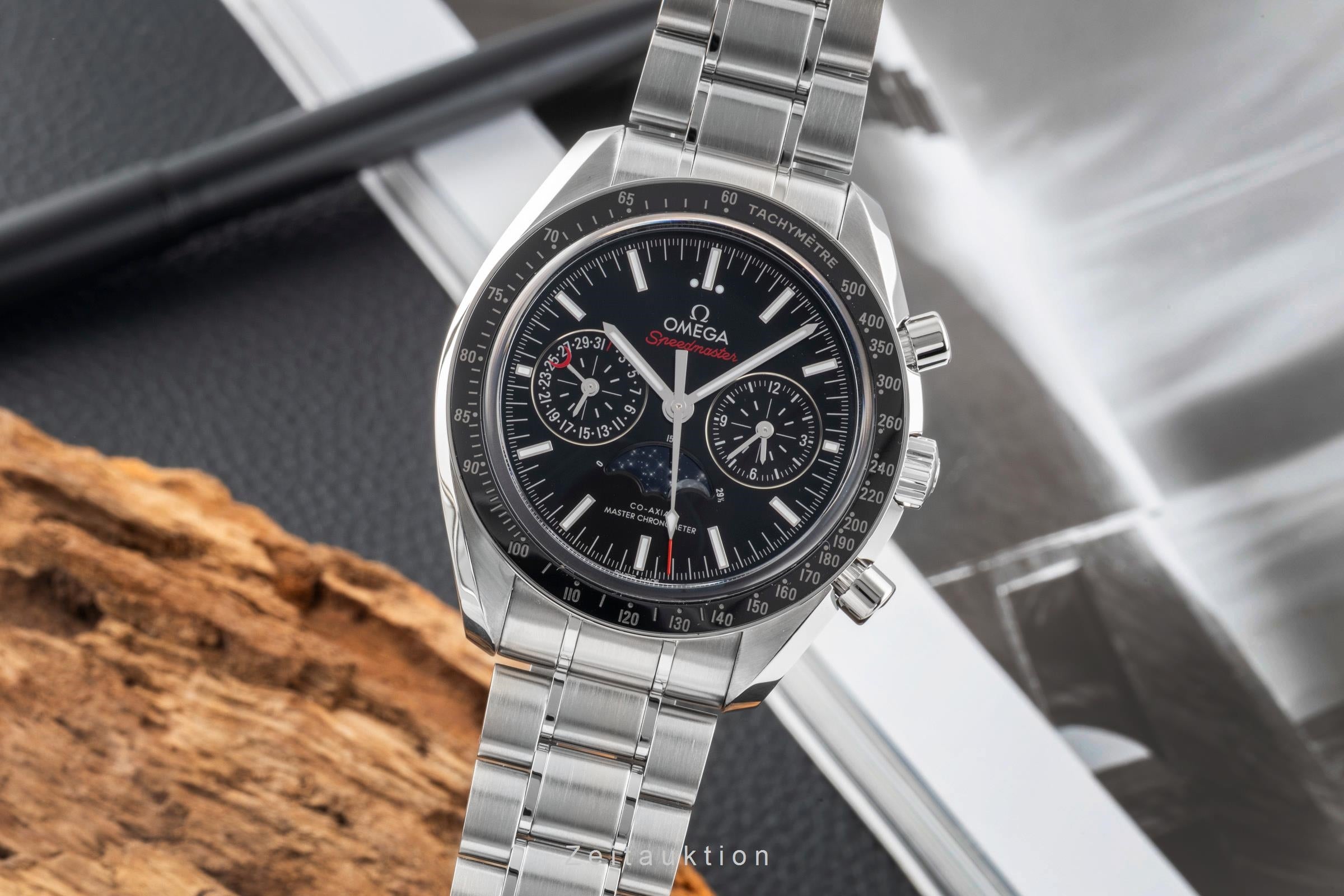 Omega Speedmaster chronographe acier automatique montre pour hommes 304.30.44.52.01.001 LP: 12600EUR  [2604684]