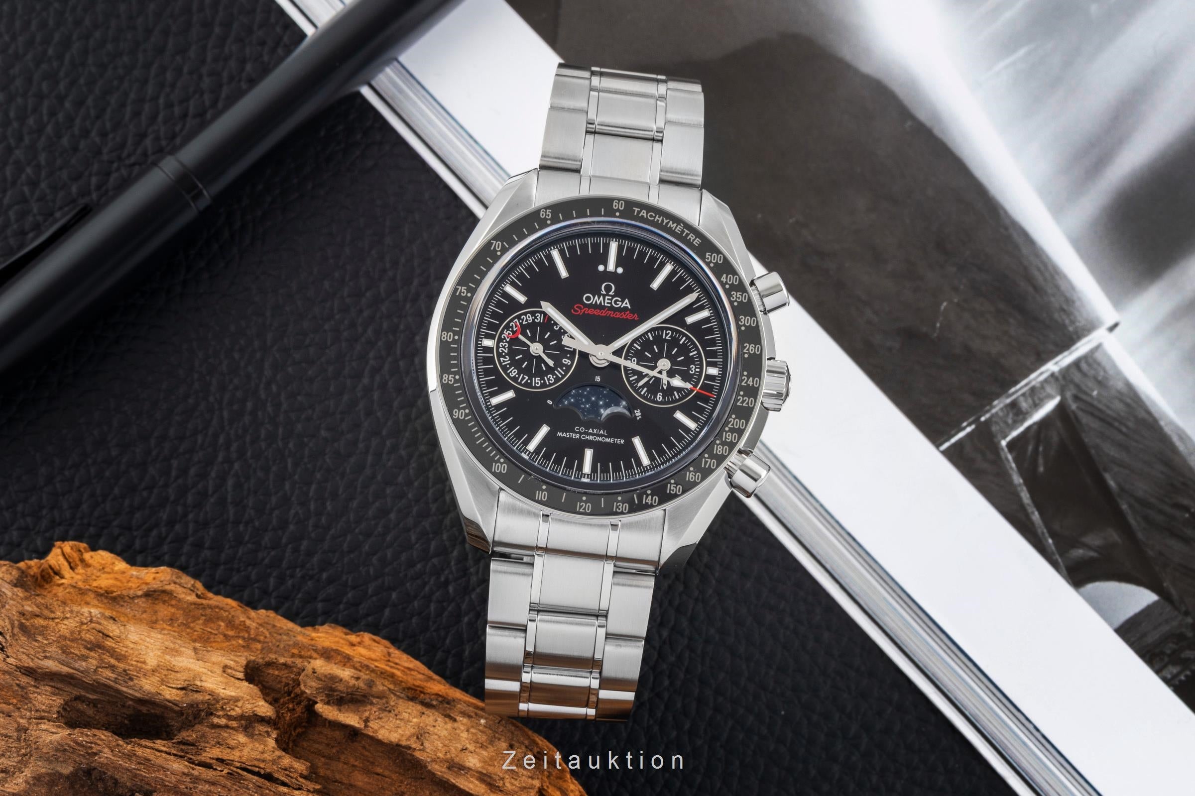 Omega Speedmaster cronógrafo acero automático reloj para caballeros 304.30.44.52.01.001 LP: 12600EUR  [2604684]