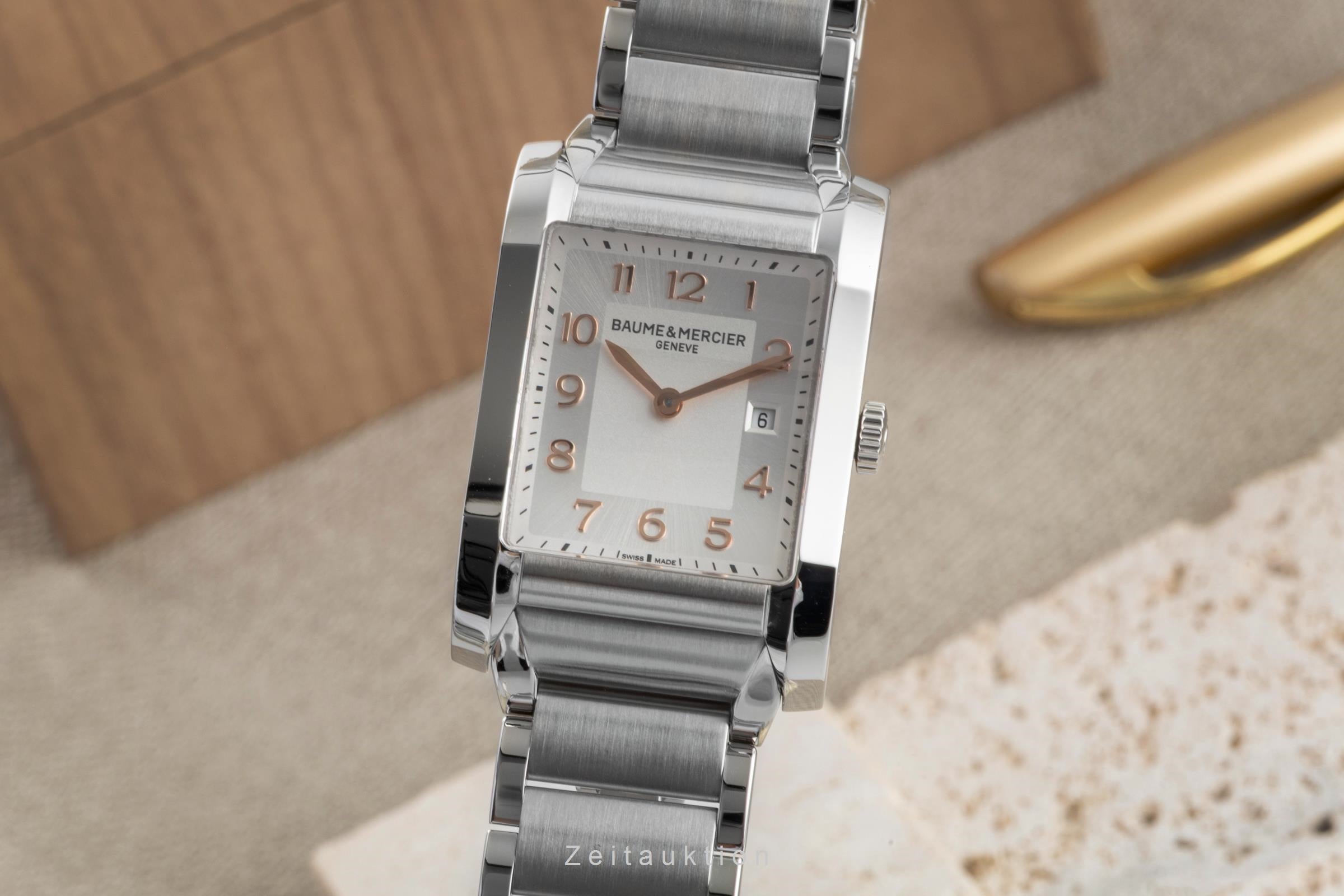 Baume & Mercier Hampton acero cuarzo unisex M0A10020  65693  [2604685]