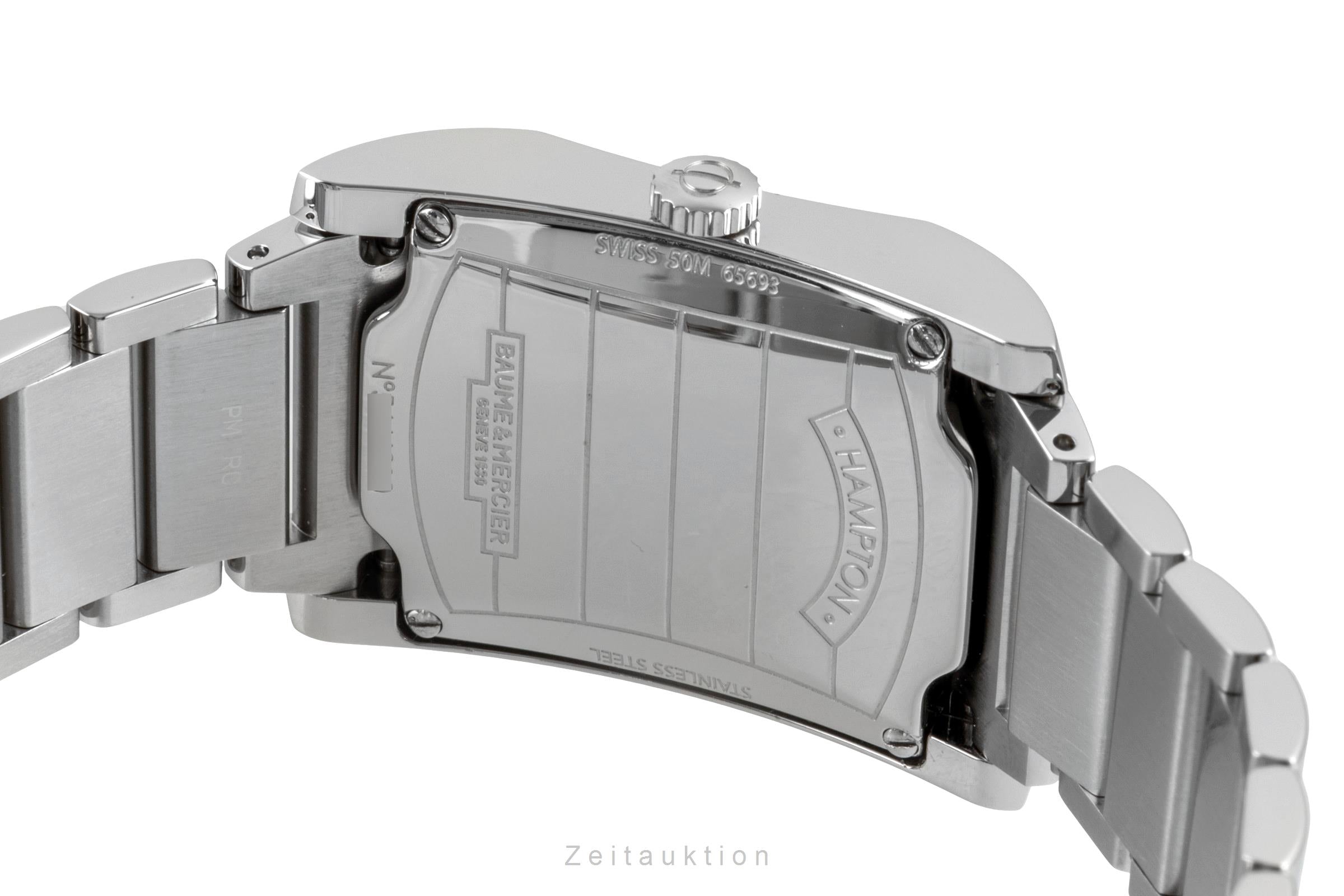 Baume & Mercier Hampton acero cuarzo unisex M0A10020  65693  [2604685]