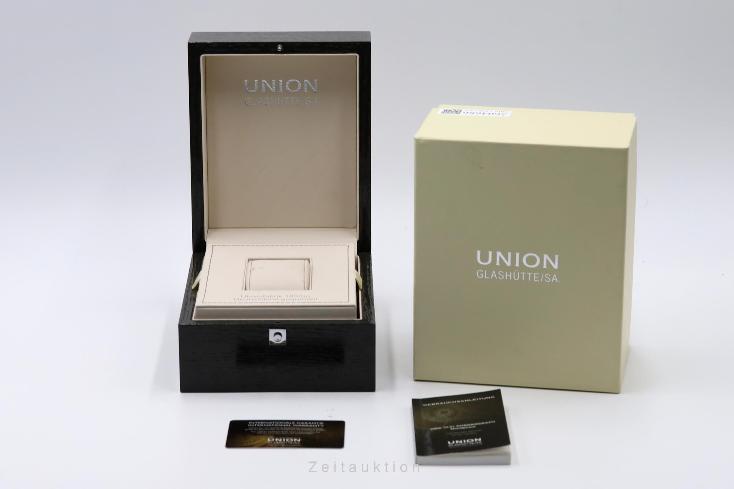 Union Glashütte Belisar cronografo acciaio automatismo orologio da uomo D009.425.A LP: 3600EUR  [2604686]