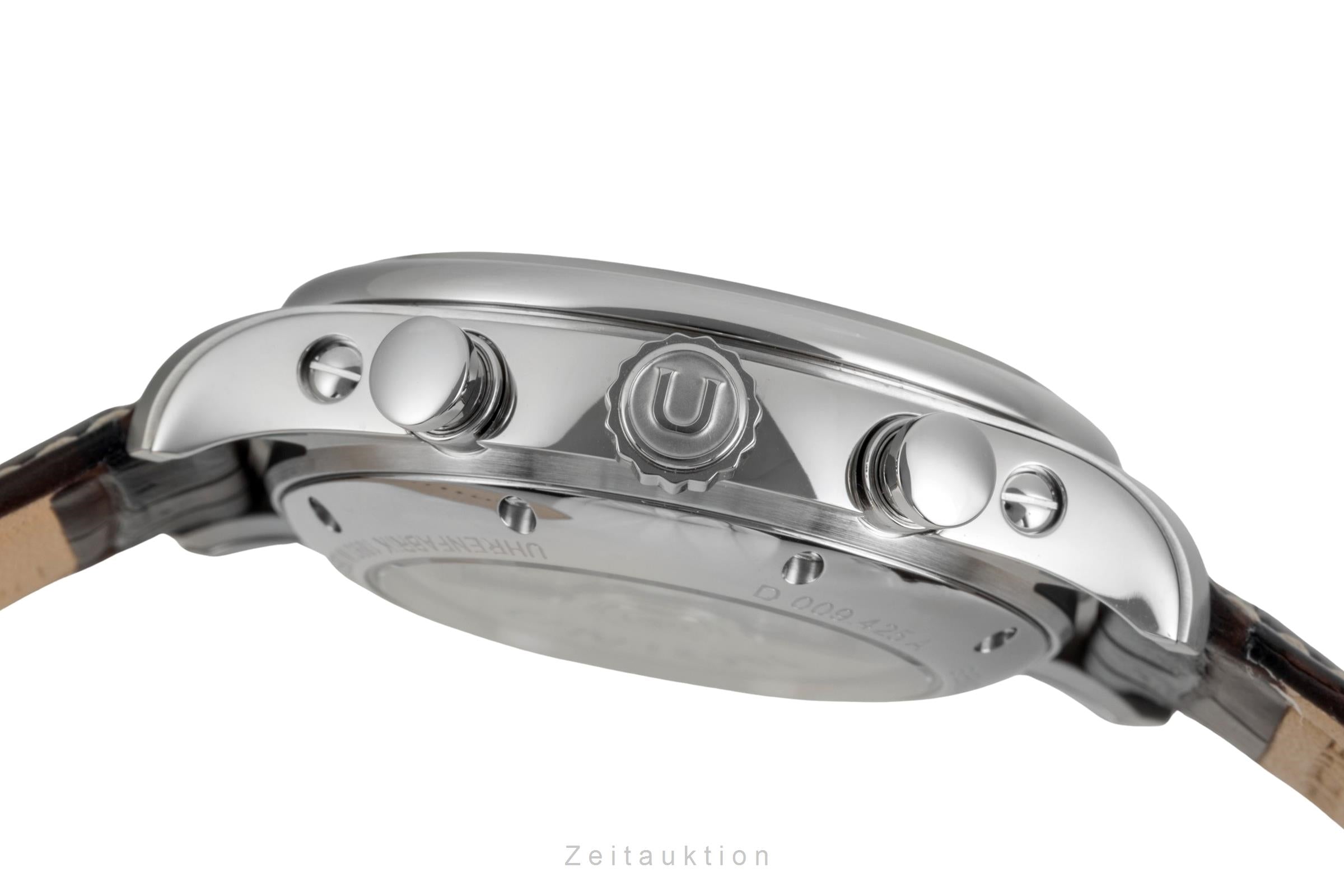Union Glashütte Belisar cronografo acciaio automatismo orologio da uomo D009.425.A LP: 3600EUR  [2604686]