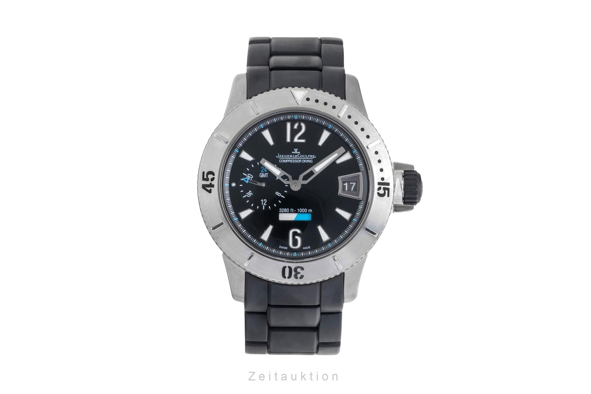 Jaeger LeCoultre Master Compressor titanium automatic men's watch Q187T670 Limited  [2604687]