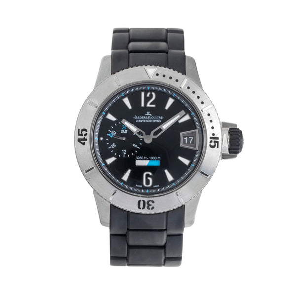 Jaeger LeCoultre Master Compressor titanium automatic men's watch Q187T670 Limited  [2604687]
