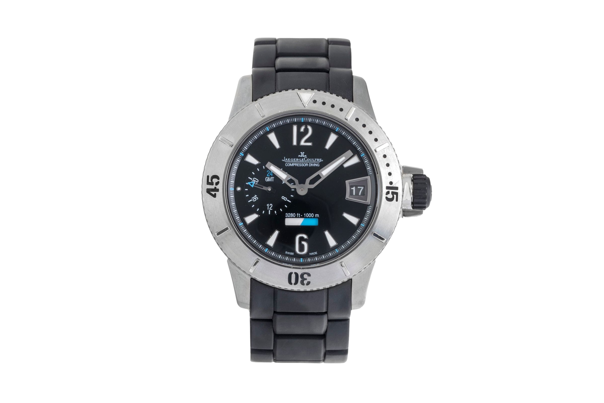 Jaeger LeCoultre Master Compressor titanio automático reloj para caballeros Q187T670 Limited  [2604687]