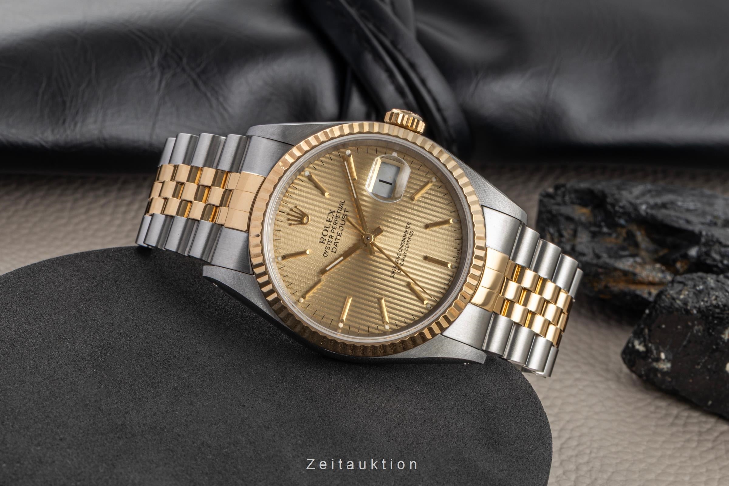 Rolex Datejust steel / gold automatic men's watch 16233 LP: 15350EUR  [2604688]