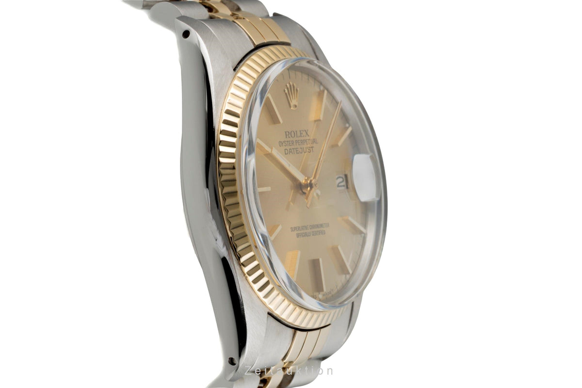 Rolex Datejust steel / gold automatic men's watch 16013  [2604689]